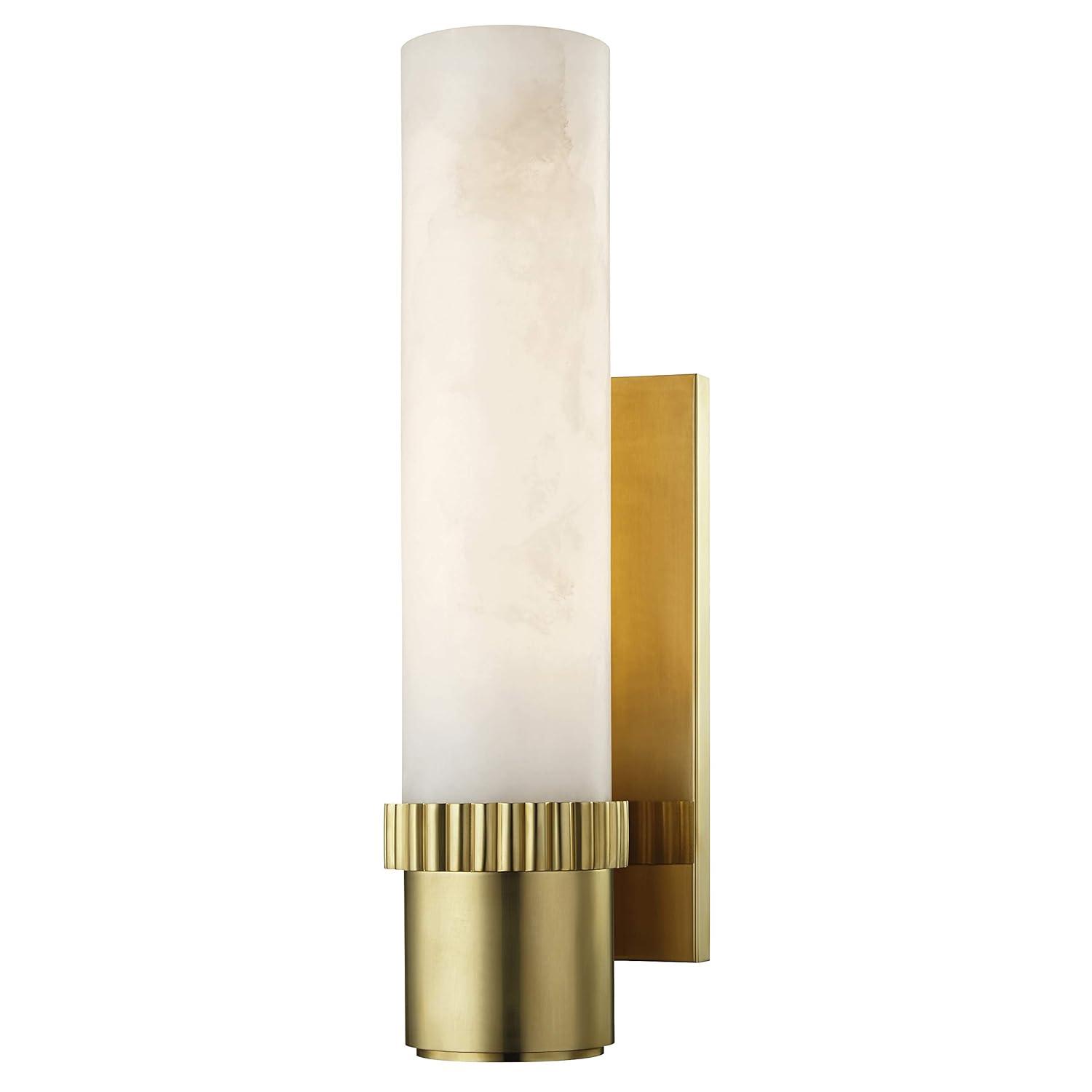 Hudson Valley Lighting Argon Solid Brass Flush Mounted Sconce