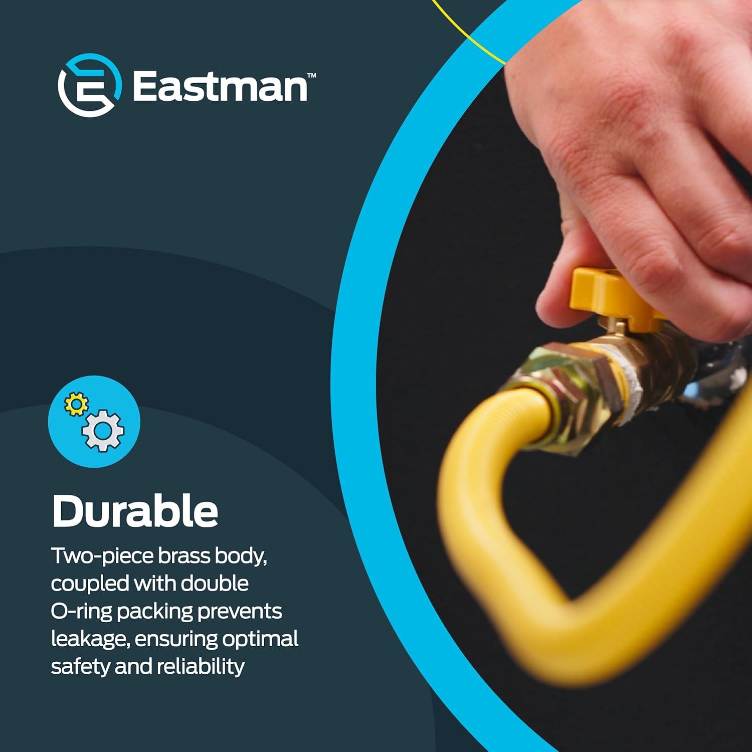 BrassCraft Magne Flo 3/8 in. Flare X 1/2 in. FIP Brass Gas Ball Valve