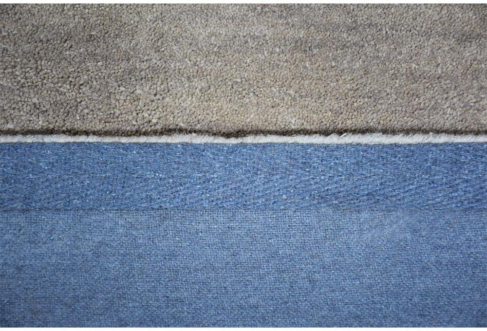 Rugsotic Carpets Hand Tufted Wool Eco-Friendly Area Rugs - 5'x8', Rectangle, Camel, Modern Contemporary Design, High Pile Handmade Anti Skid Rugs for Living Room, Bed Room (K00219)