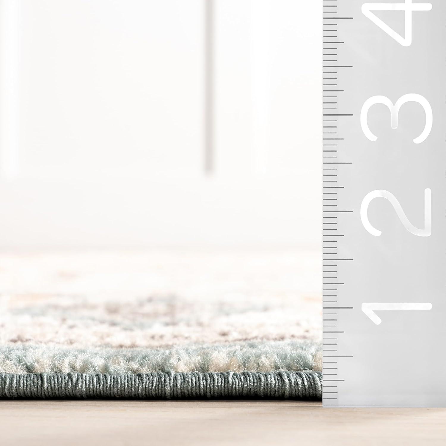 Nuloom Lenore Floral & Paisley 9x12 Indoor Area Rug for Living Room Bedroom Dining Room Kitchen, Beige/Multicolor