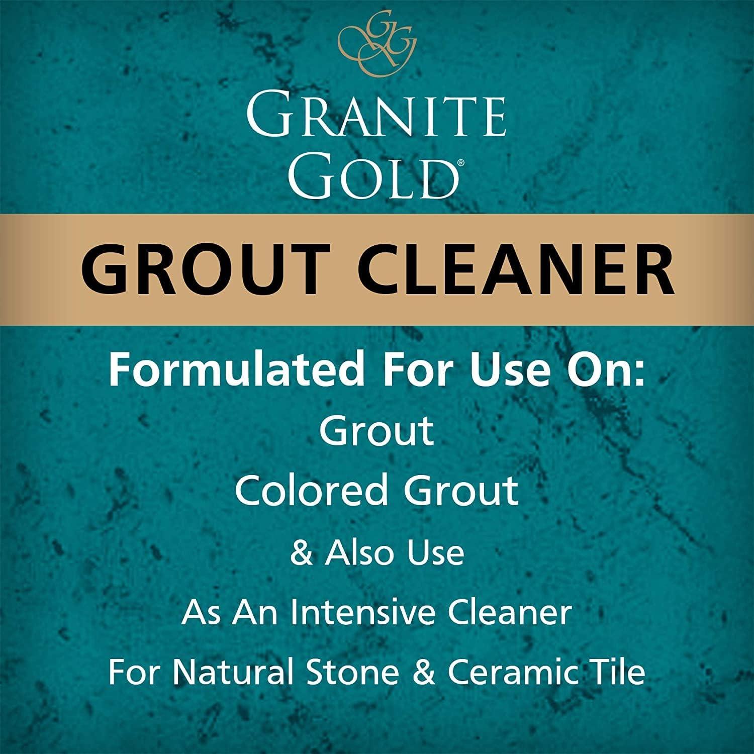 Granite Gold 24 oz Grout Cleaner with Brush