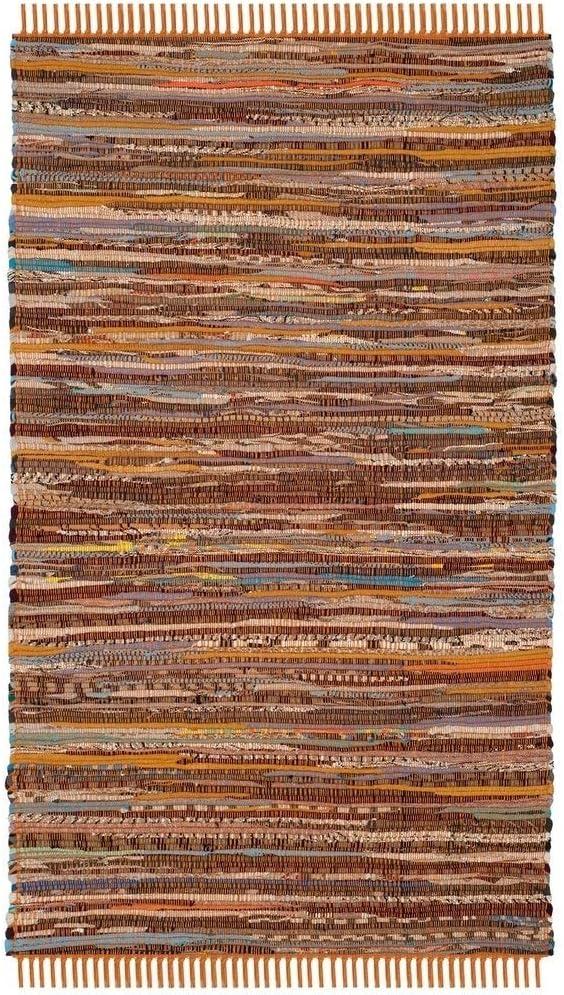 Rag Area Rug RAR127 Hand Woven Area Rug  - Safavieh