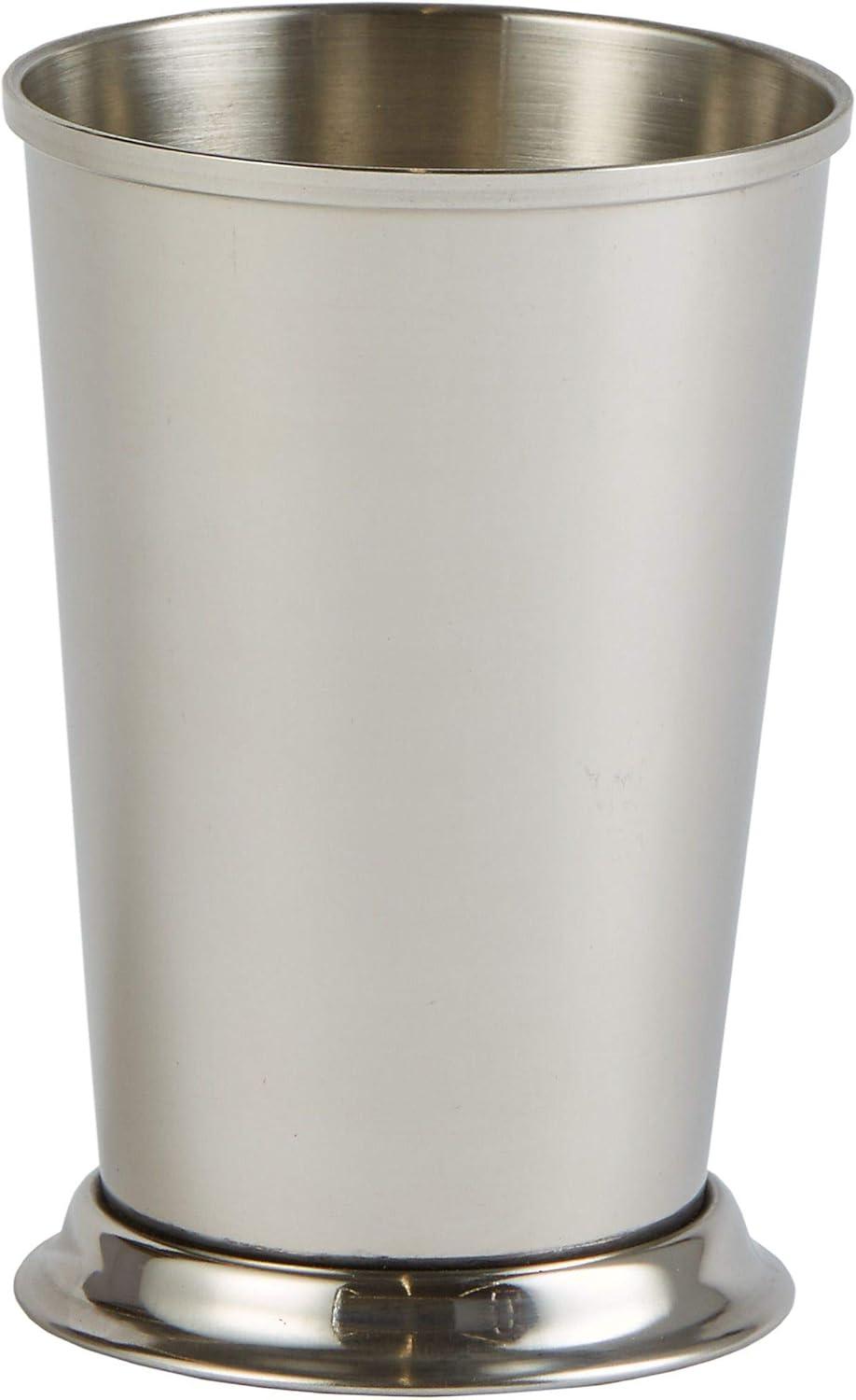 Silver Stainless Steel 12 oz Julep Glassware Cup