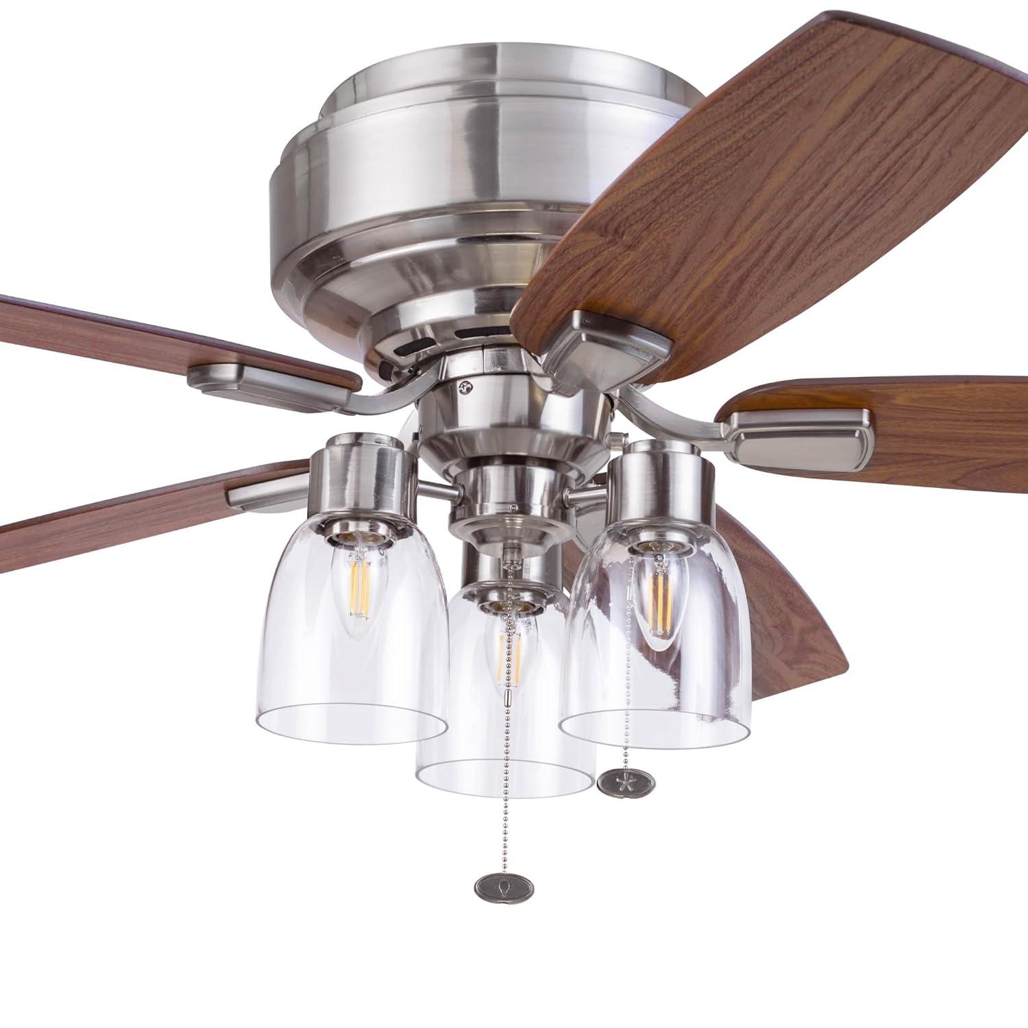 Prominence Home Magonia 52 Led Magonia 52" 5 Blade Indoor Led Ceiling Fan - Black