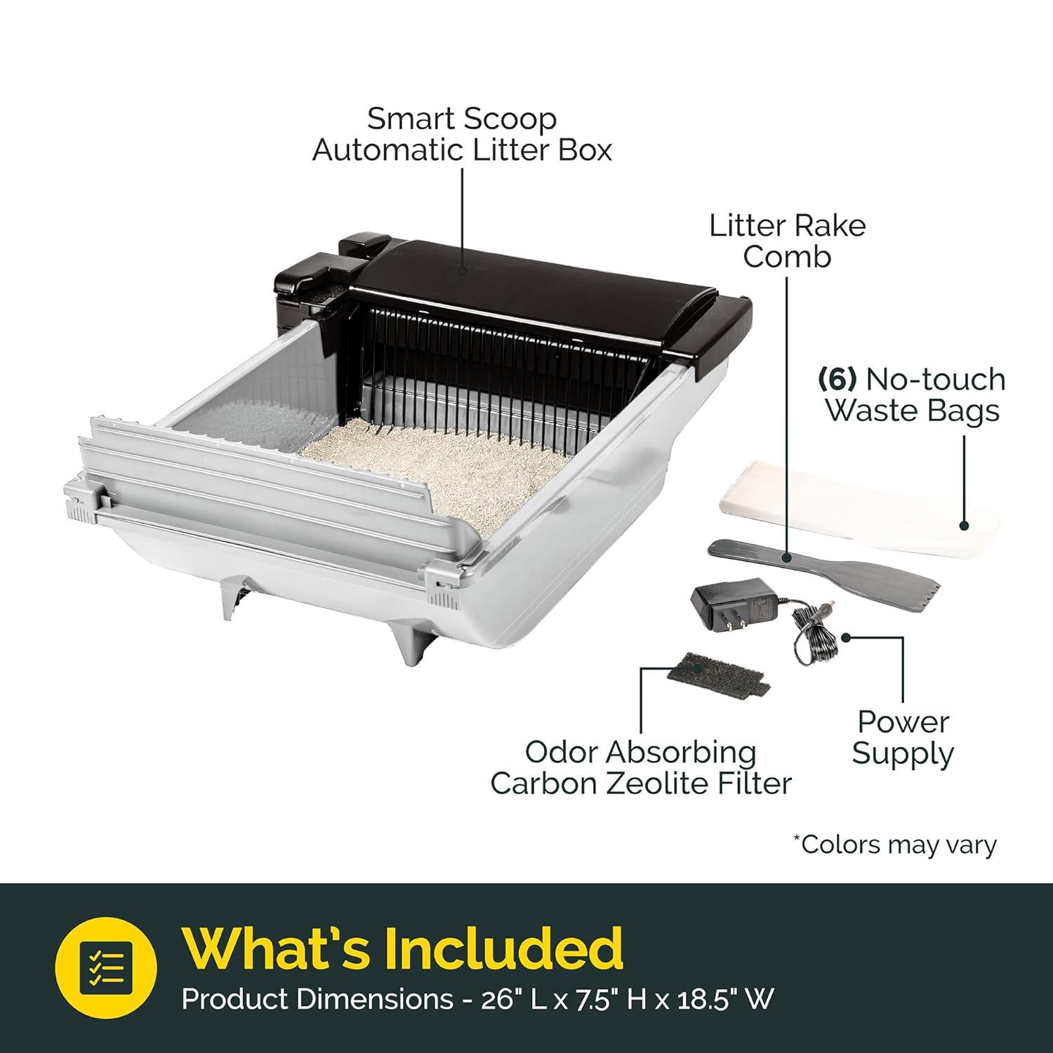 Pet Zone Smart Scoop Automatic Cat Litter Box