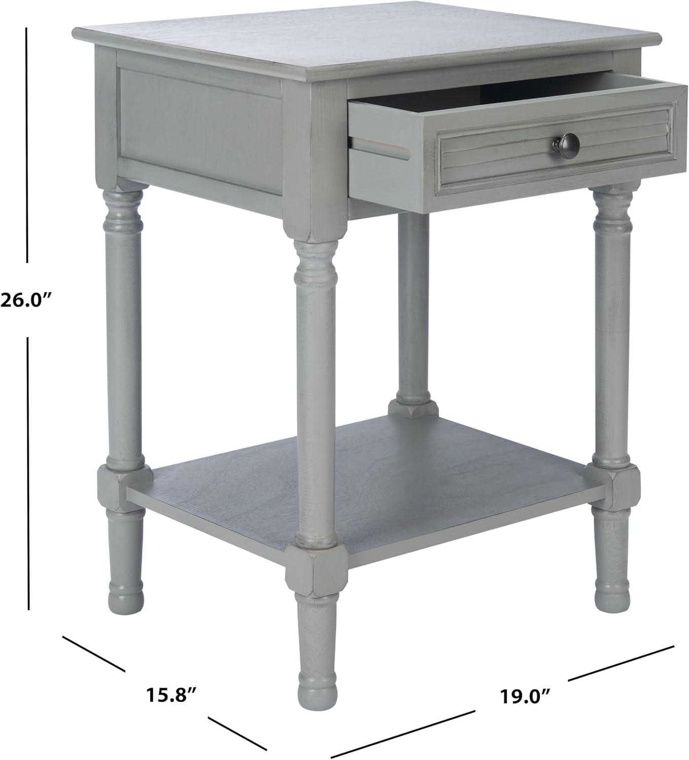 Russ End Table with Storage