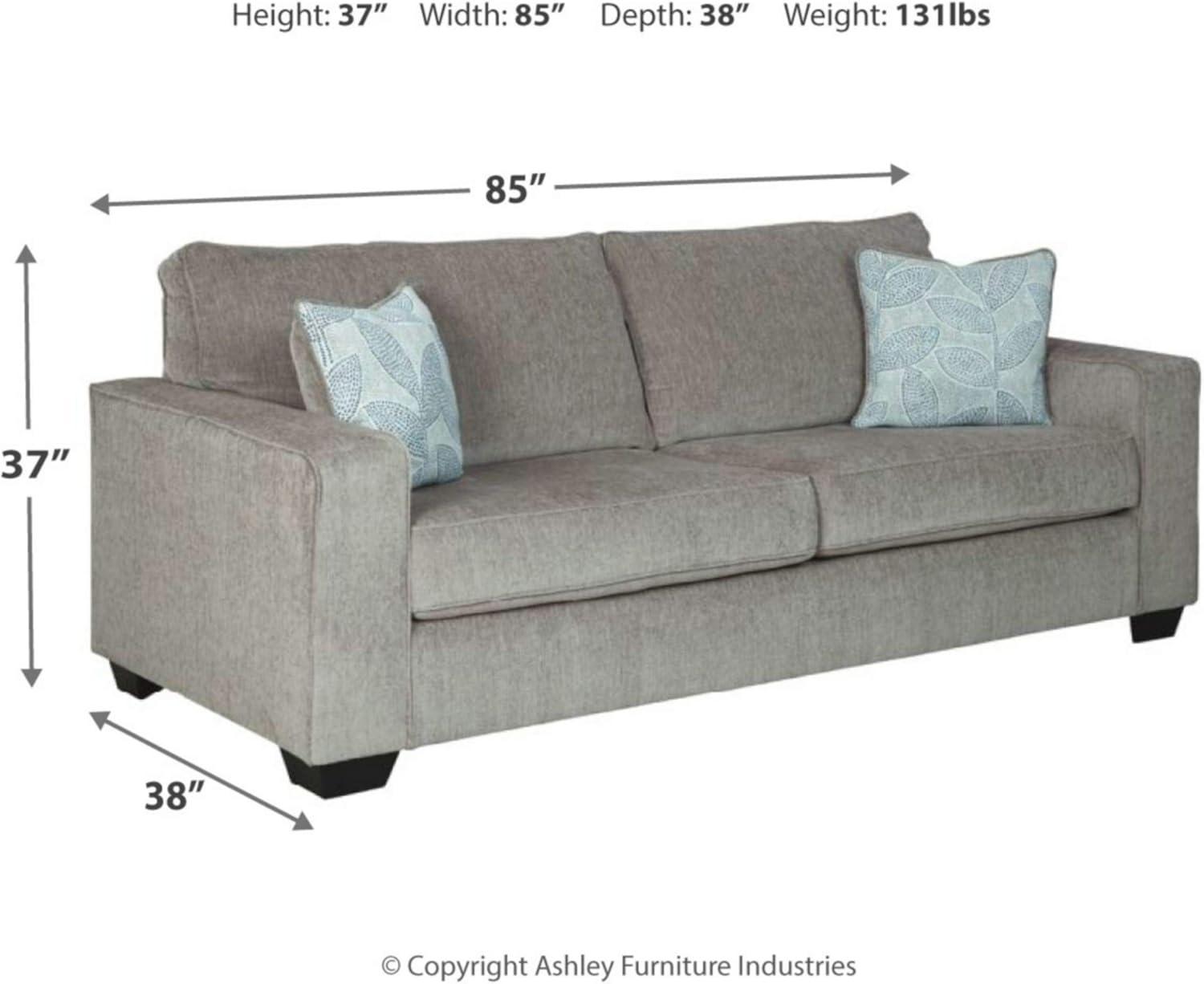 Signature Design by Ashley Altari Sofa in Alloy