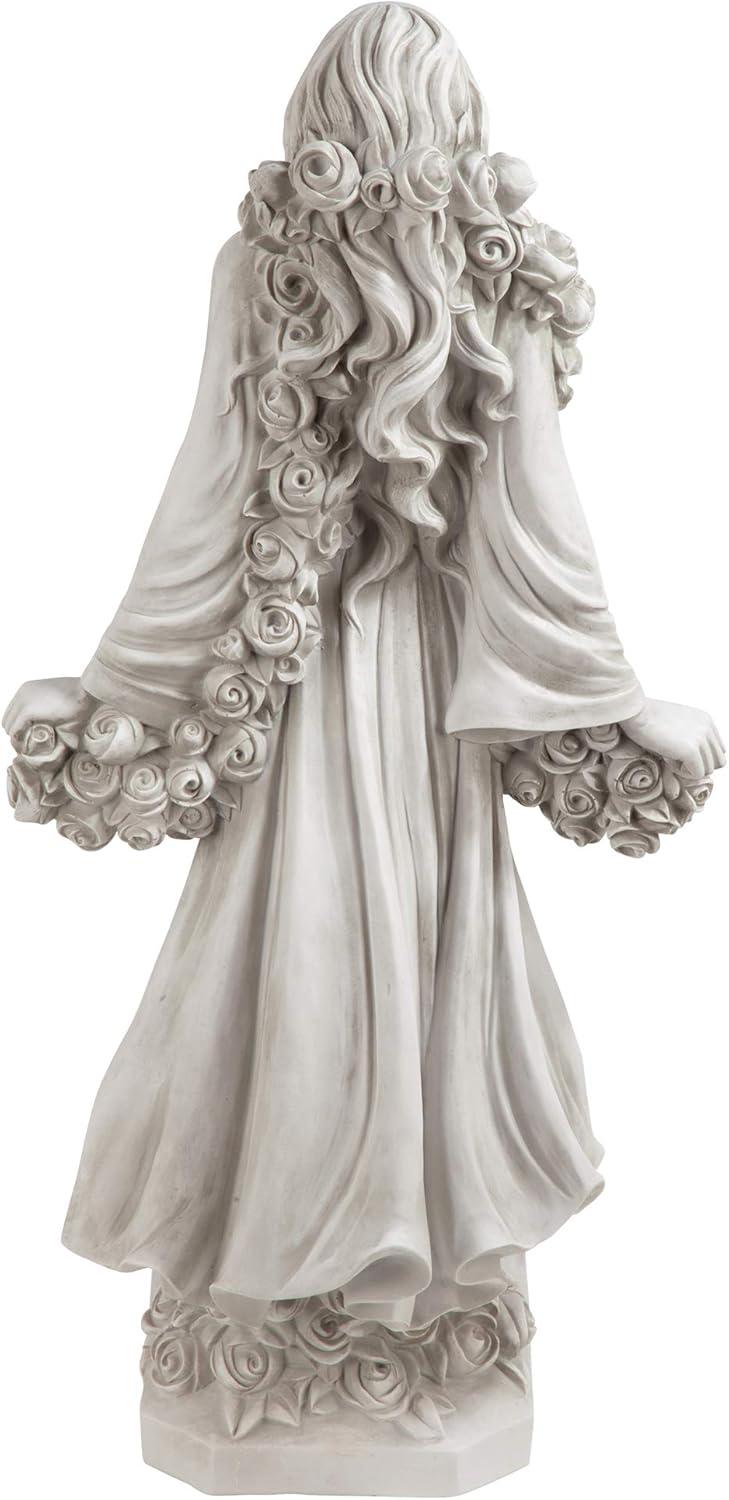 Antique Stone Finish Roman Goddess Flora Garden Statue