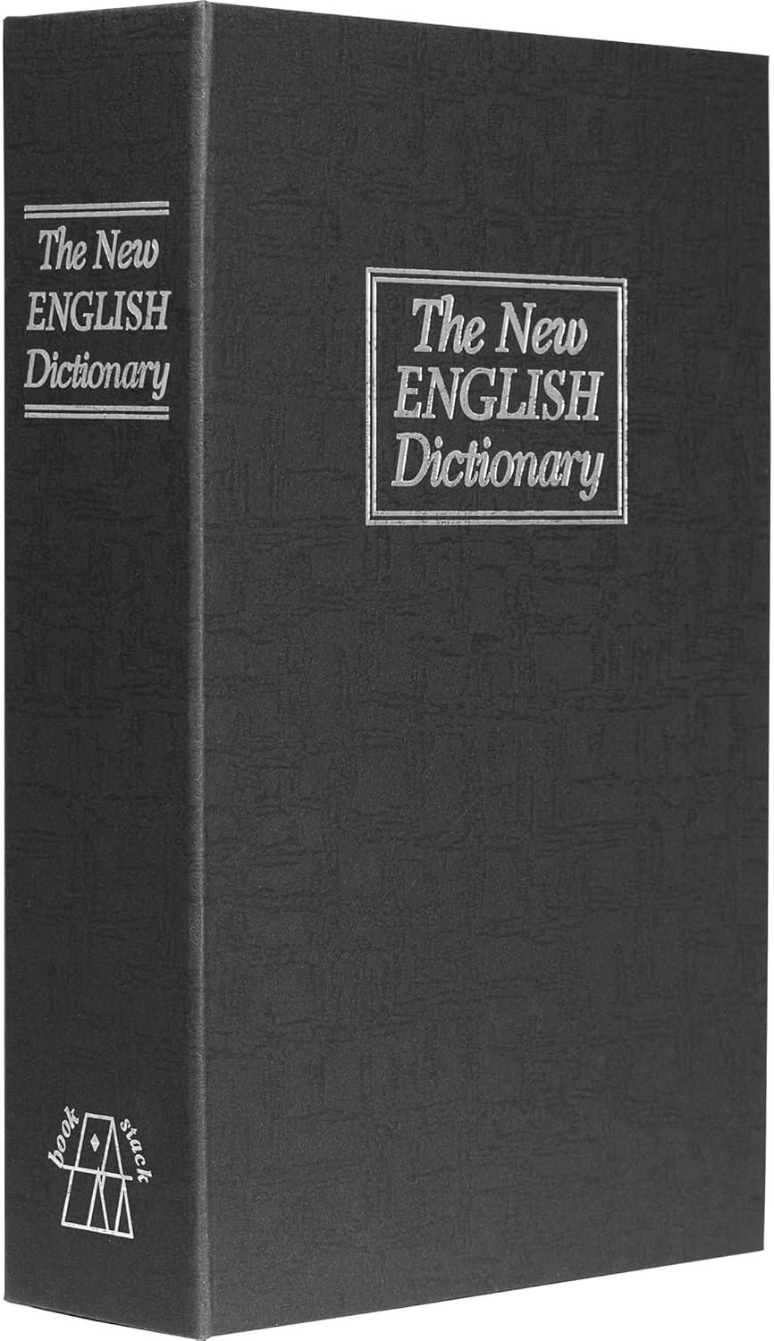 Barska DICTIONARY BOOK LOCK BOX WITH KEY BLACK