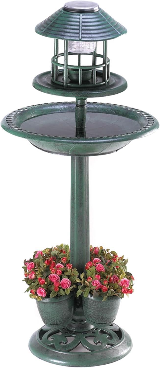 Zingz & Thingz Verdigris Garden Centerpiece 17x17x36.5"