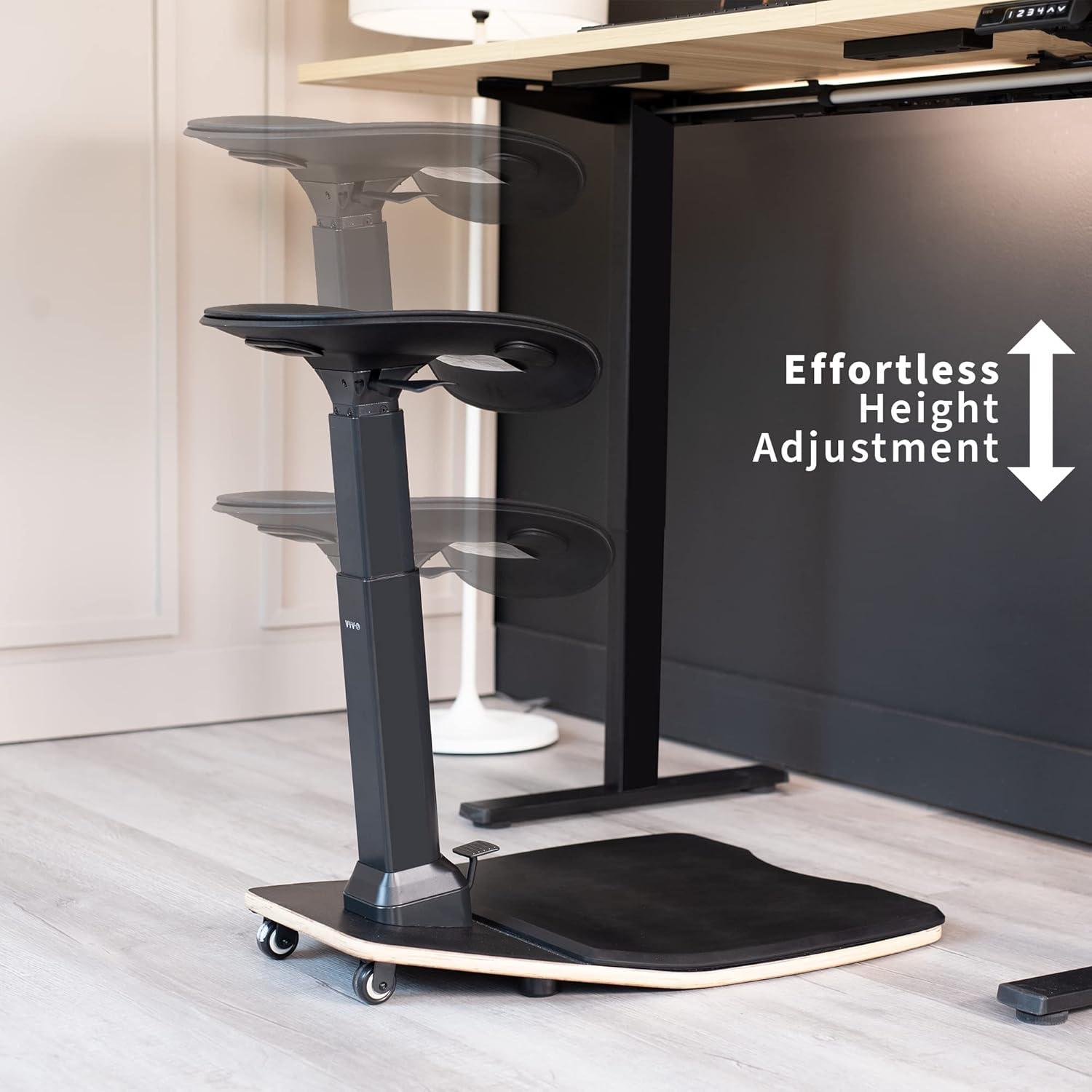 Vivo VIVO Ergonomic Leaning Chair with Anti-Fatigue Mat