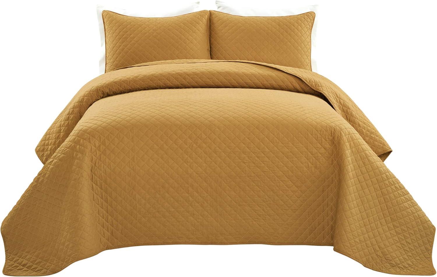 Lush Decor Ava Diamond Standard Cotton Modern & Contemporary Quilt Set