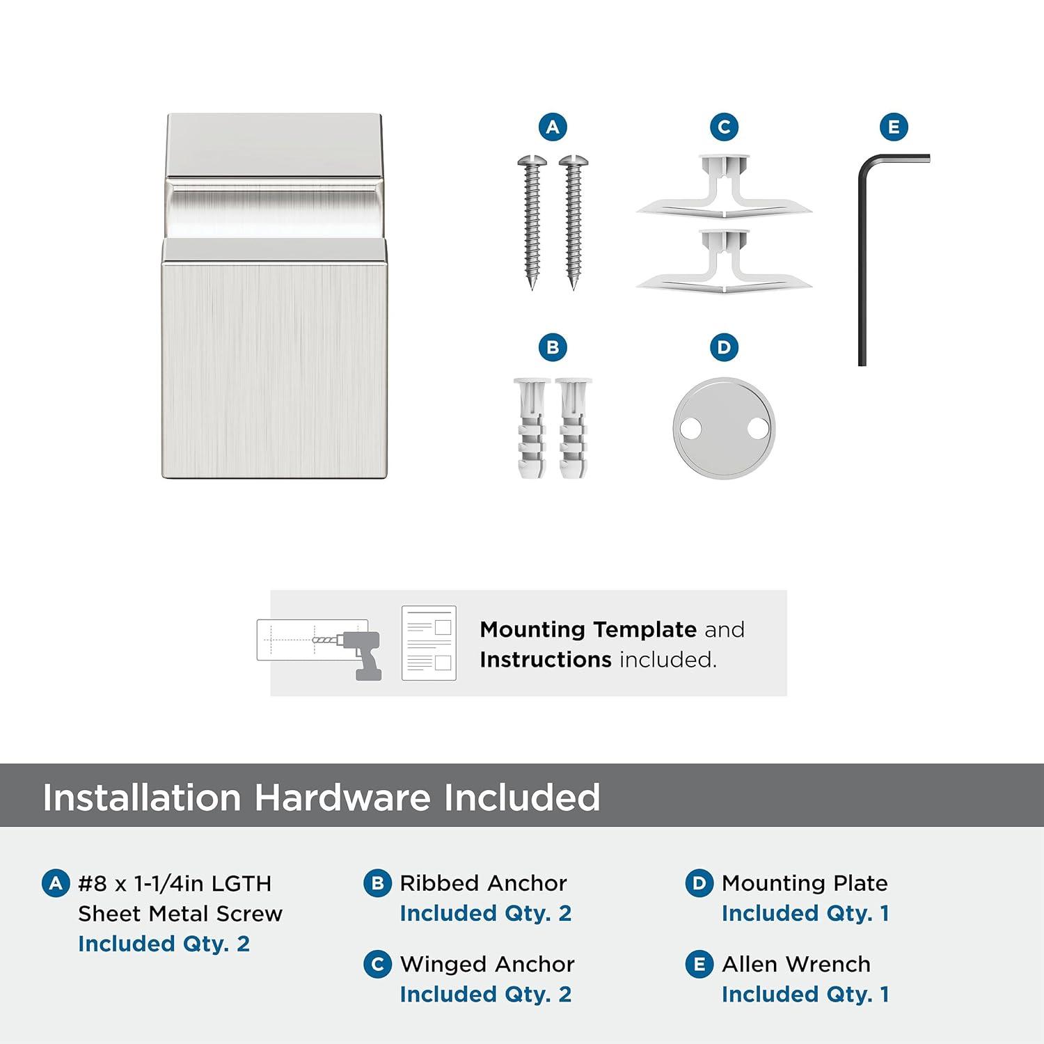 Amerock Monument Wall Mounted Robe Hook BH36080G10