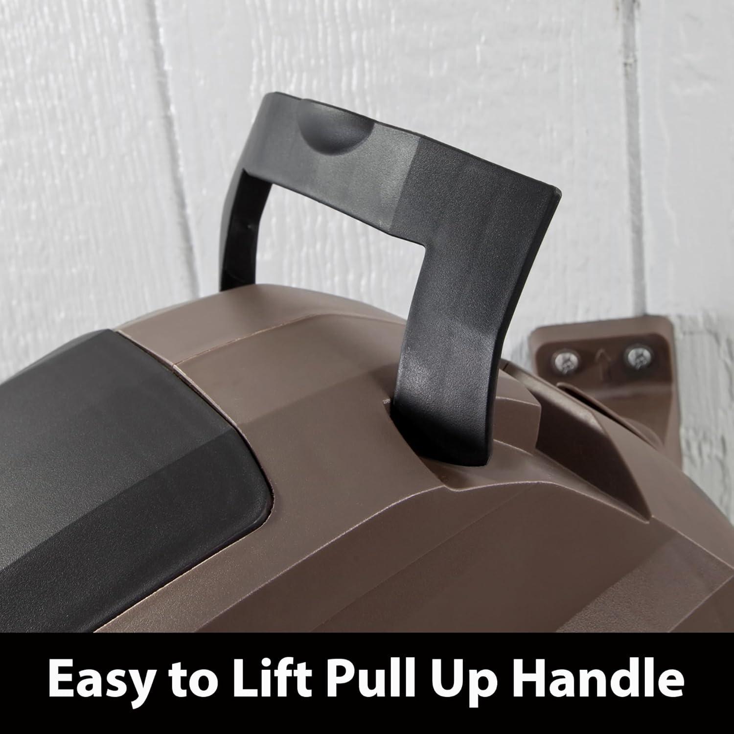 Liberty Garden Plastic Wall Mounted Hose Reel