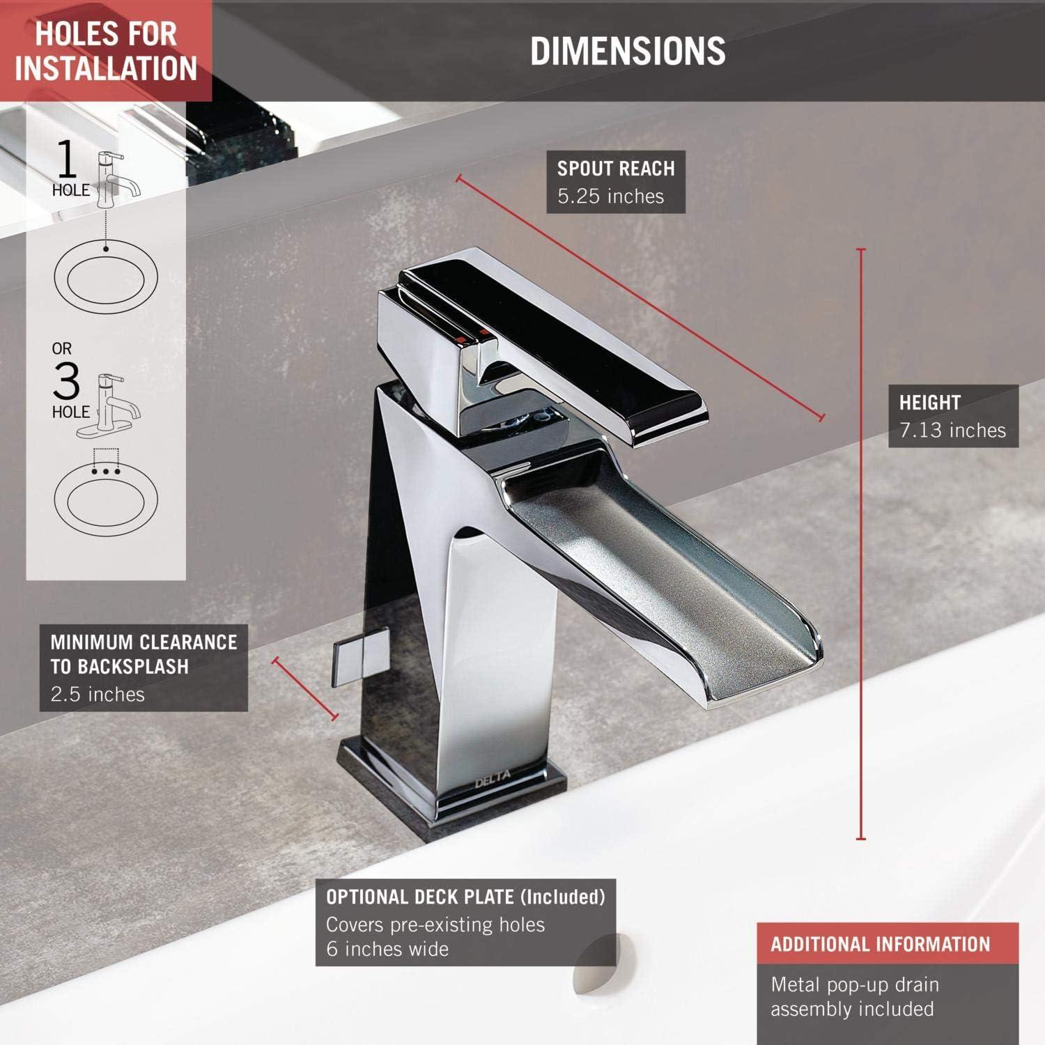 Ara Single Hole Bathroom Faucet