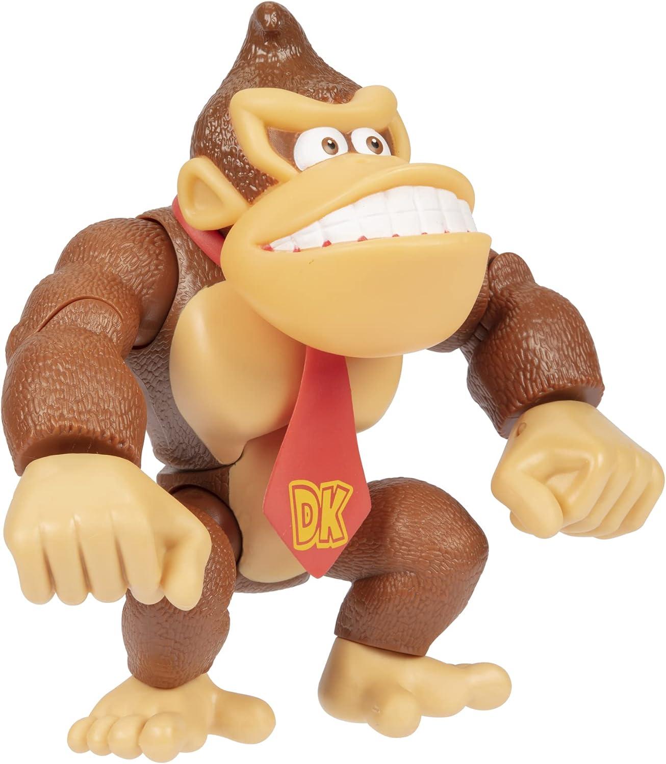 Nintendo Donkey Kong Deluxe 6" Action Figure