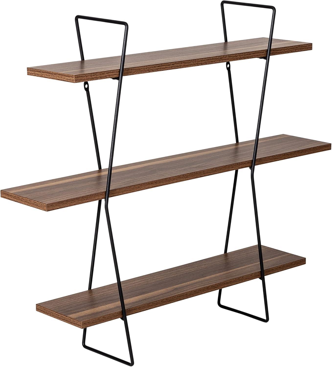 Honey-Can-Do 3 Tier Wall Shelf Metal