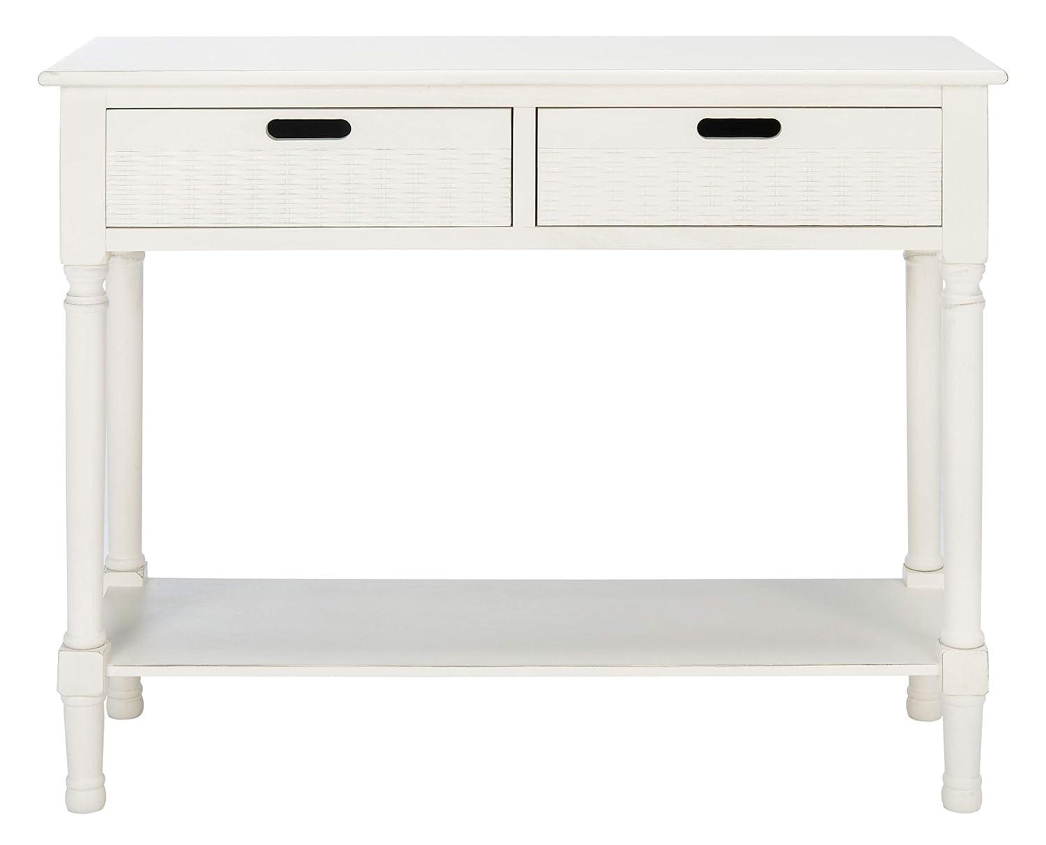 Landers 2 Drawer Console Table - CNS5710A - Off-White - Safavieh