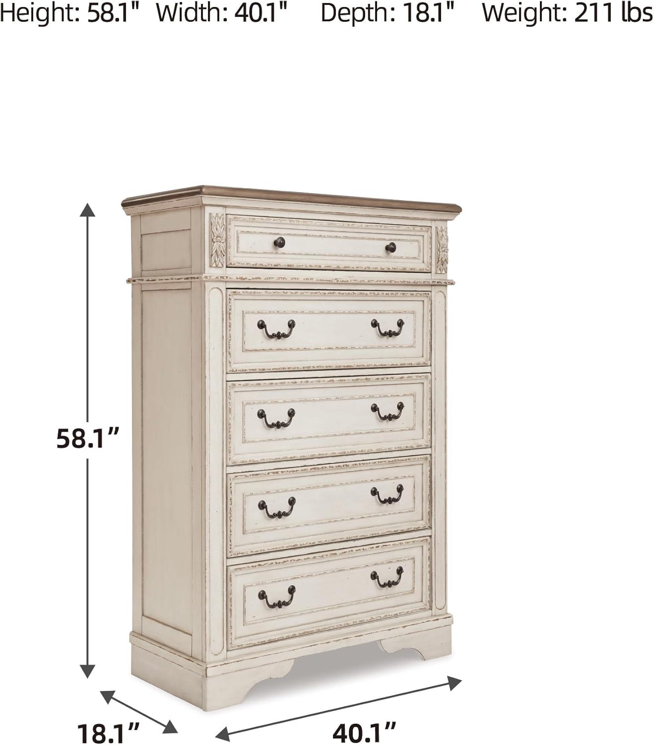 Kelly Clarkson Home Hayley 40.13'' W 5 - Drawer Dresser