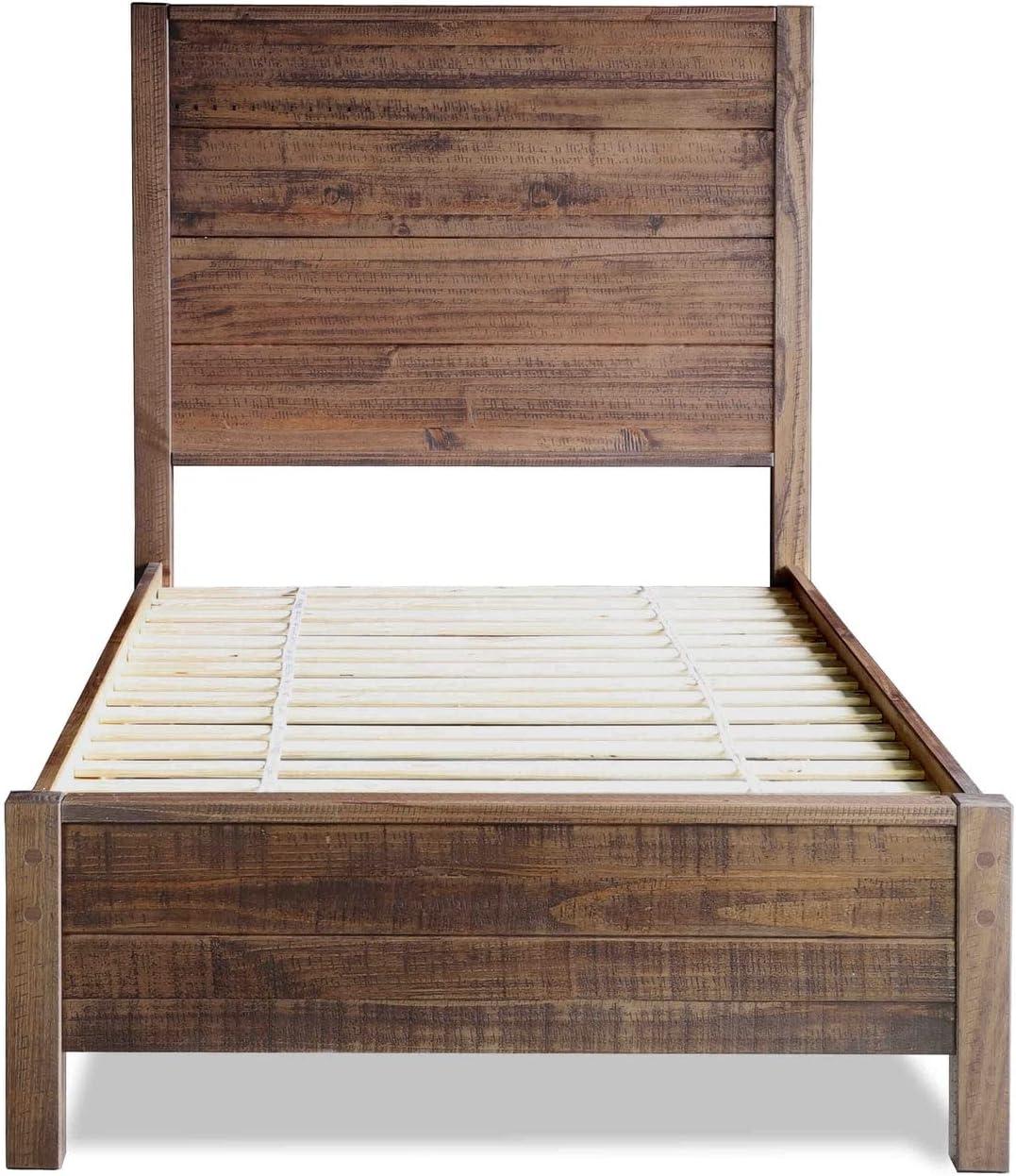 Montauk Solid Wood Panel Bed