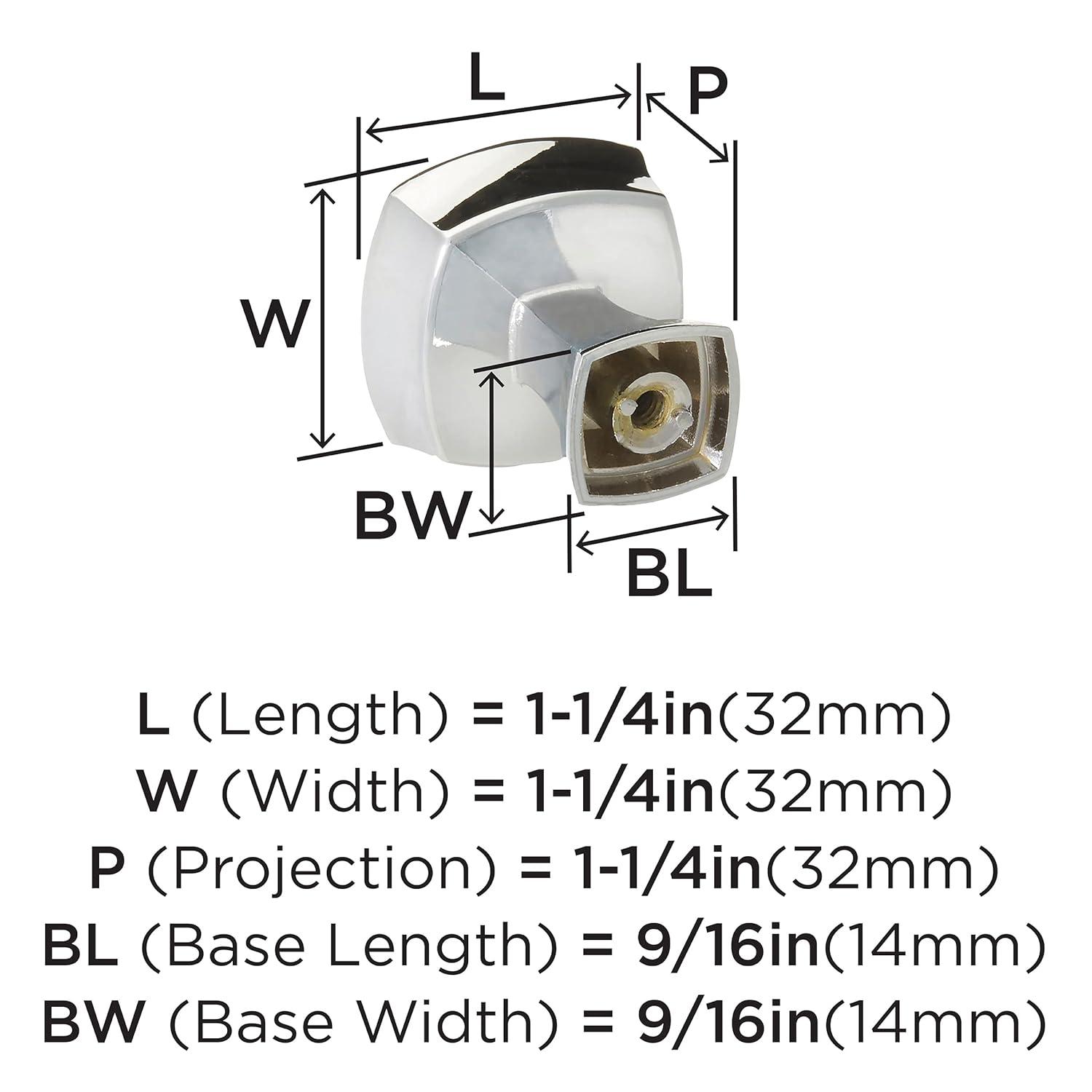 Stature Square Cabinet Knob