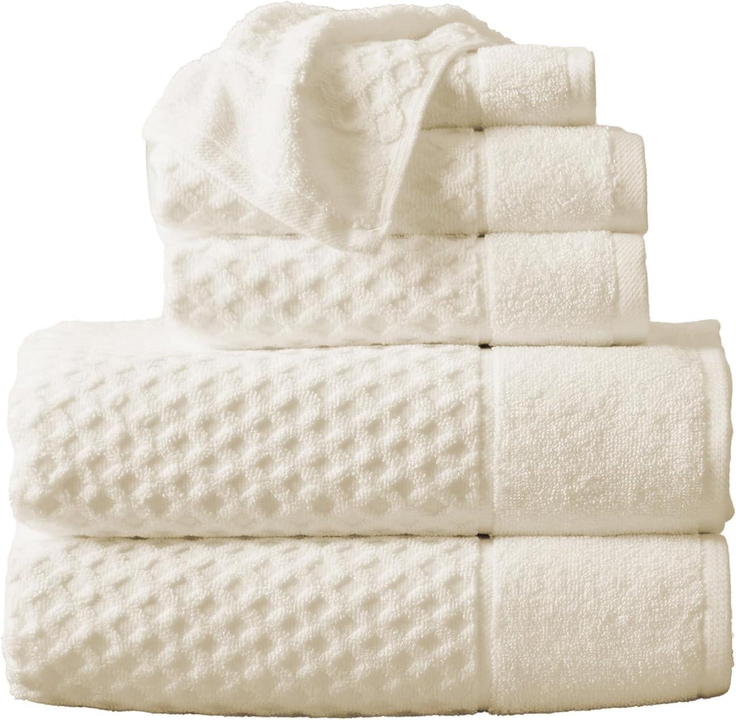 FreshFolds Ultra-Soft & Absorbent 100% Cotton Towel Set