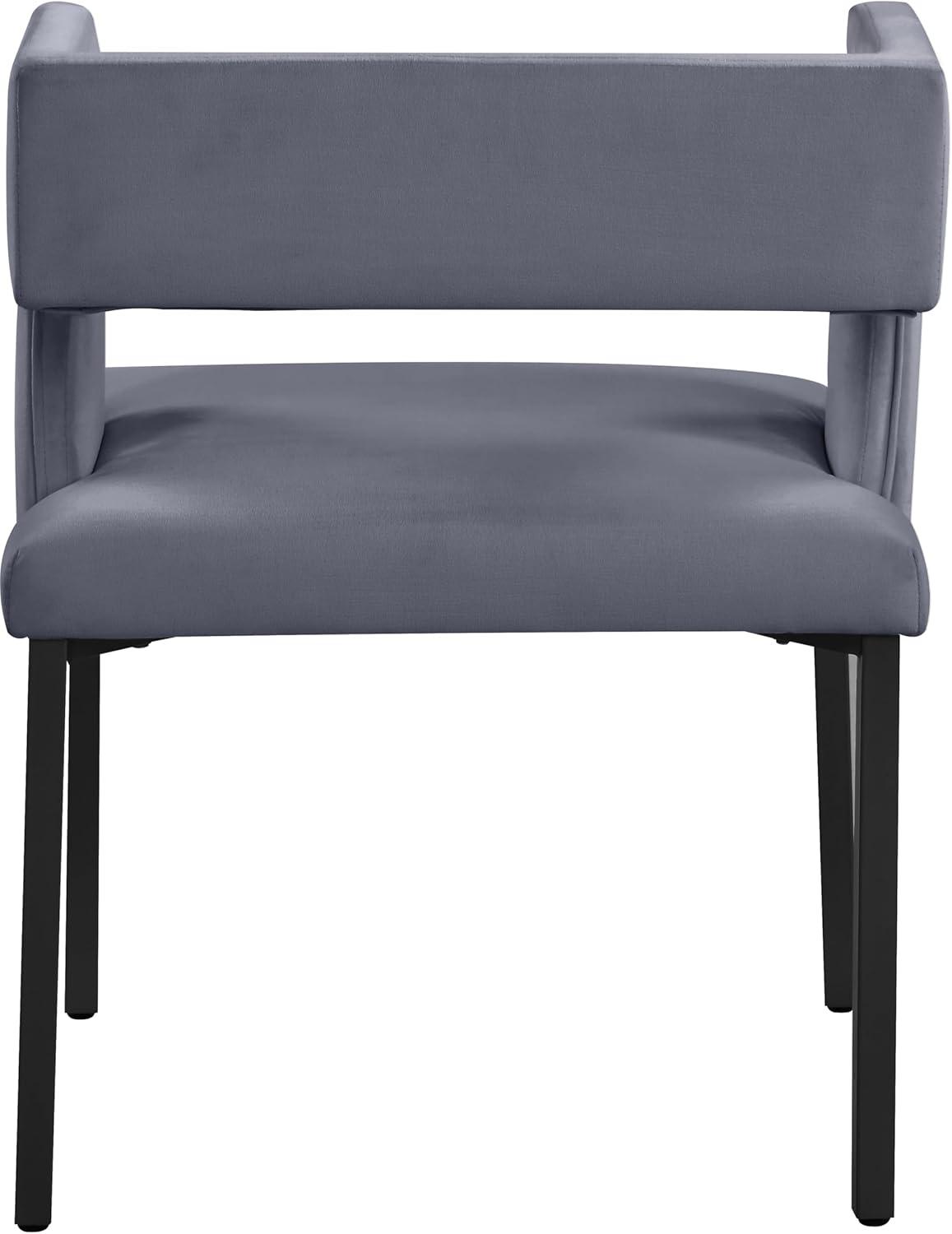 Inga 19'' H Velvet Upholstered Side Chair