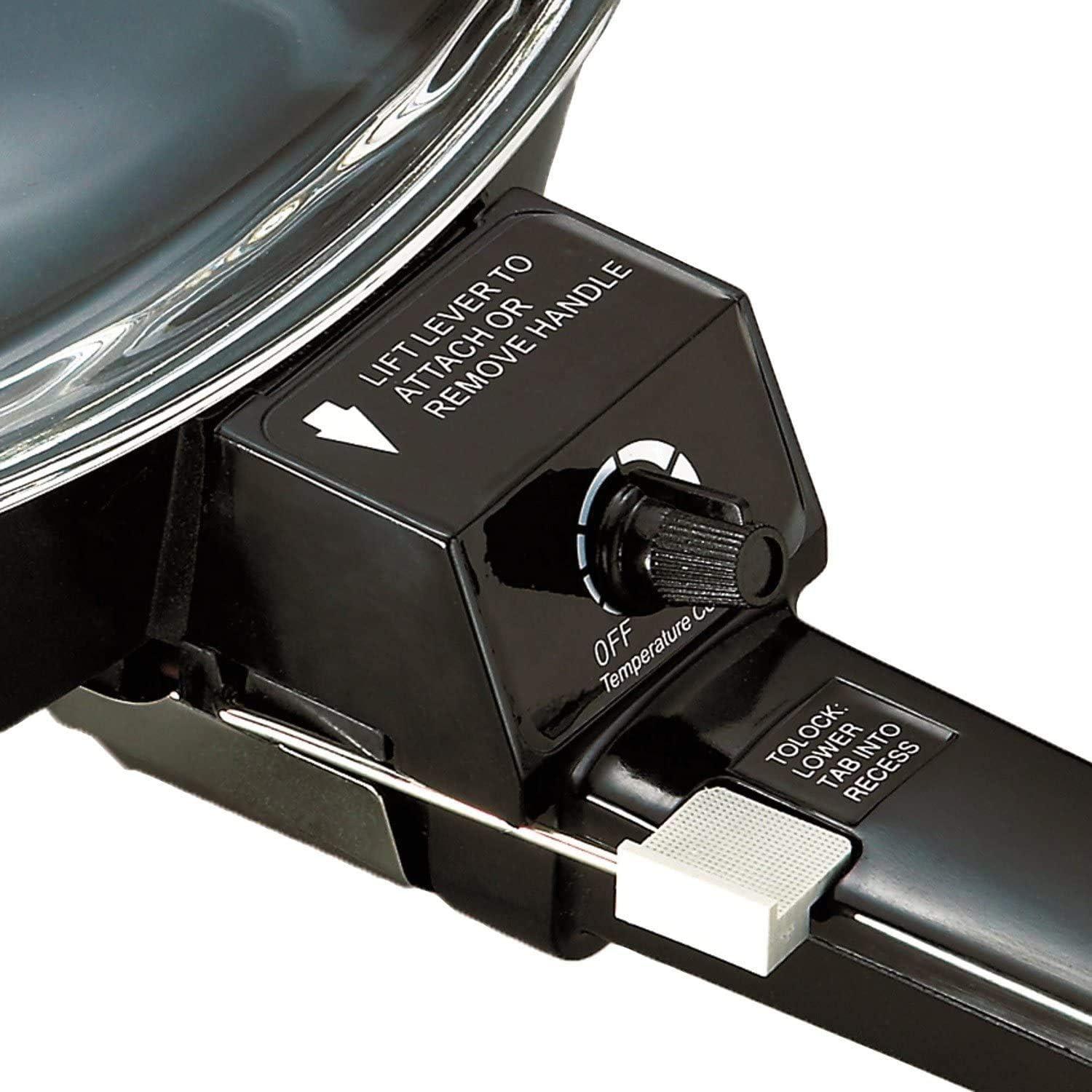 Brentwood Appliances Brentwood Appliances 6'' Non Stick Electric Skillet with Glass Lid