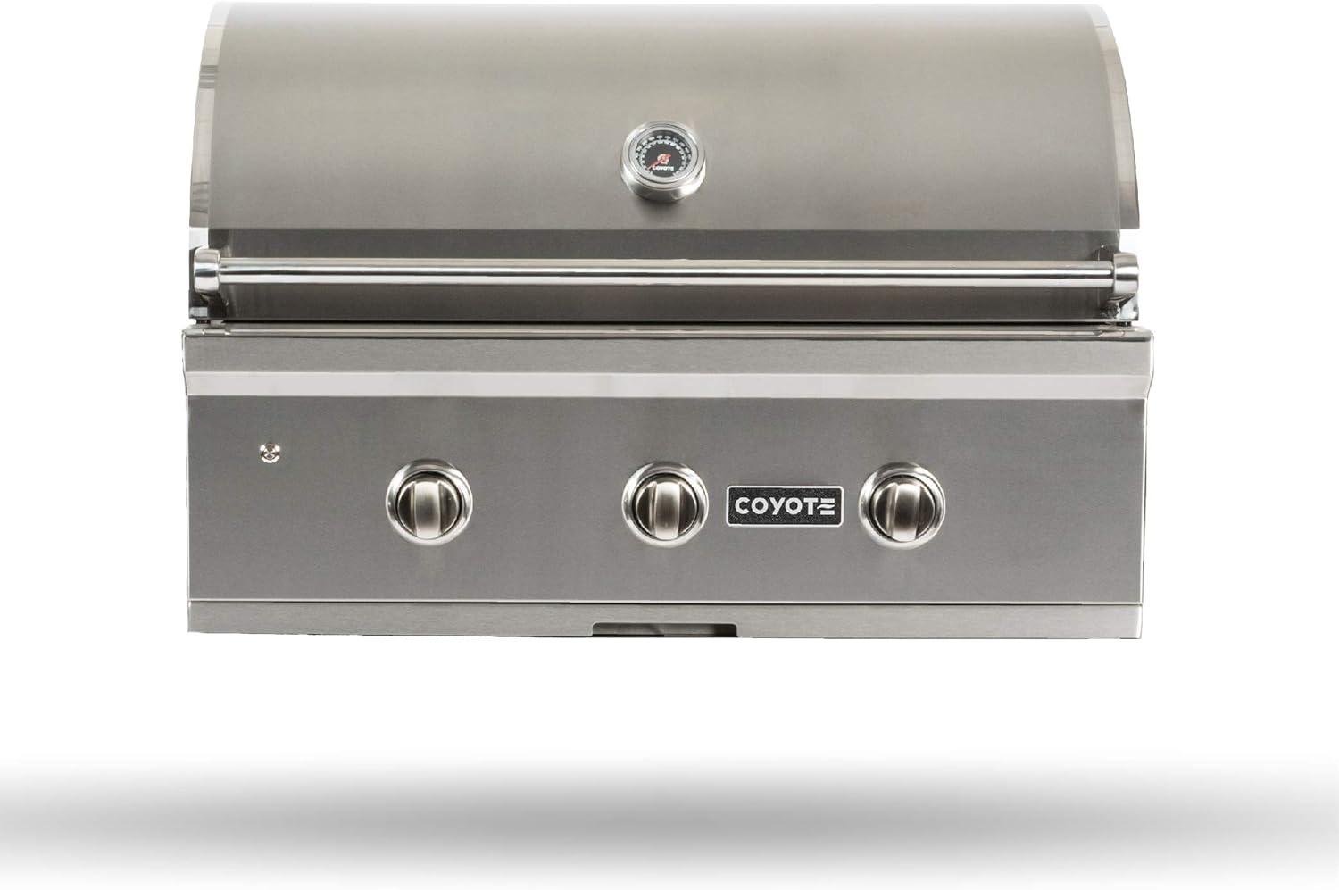 Coyote 34-Inch Stainless Steel Built-In Natural Gas Grill