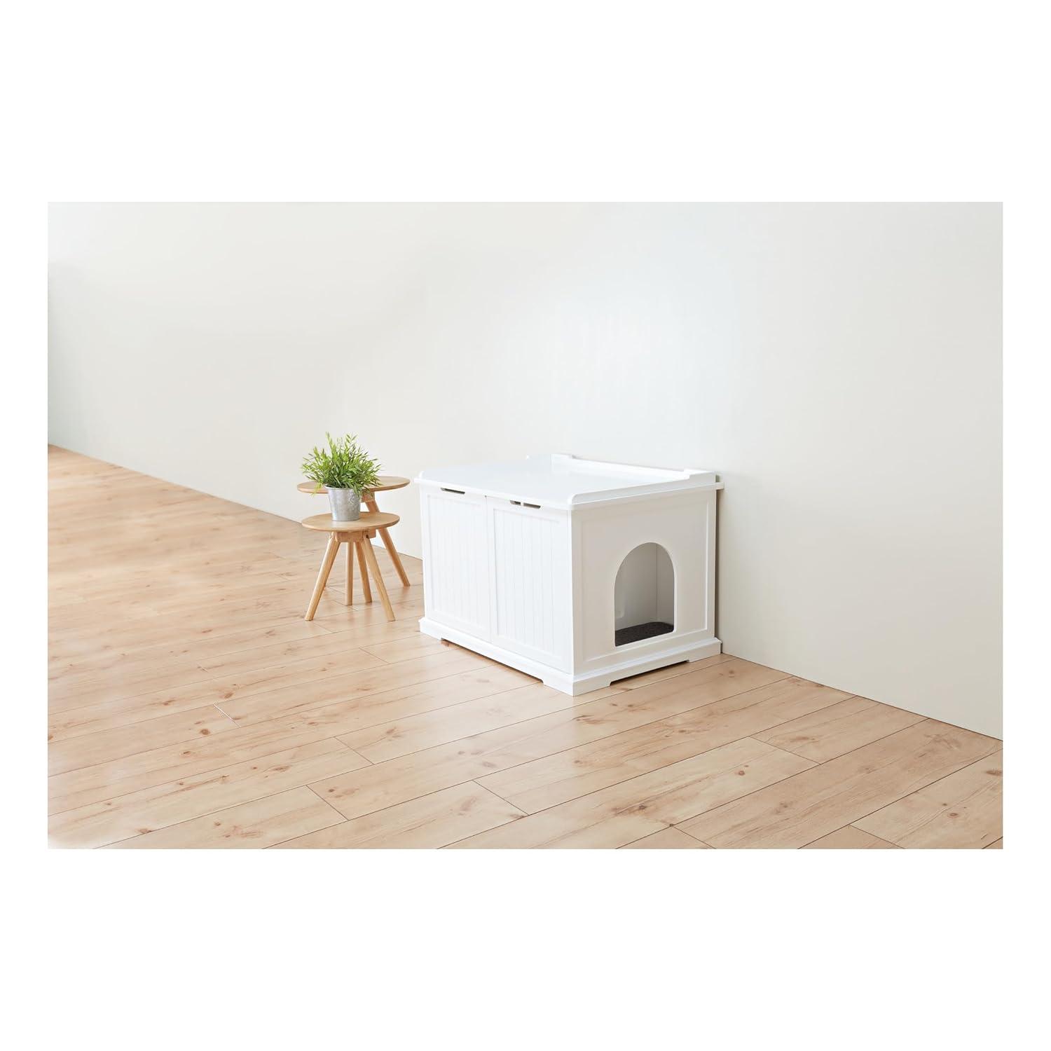 TRIXIE TRIXIE XL Furniture Style Litter Box Enclosure and Pet Home, Hidden Cat Litter Box