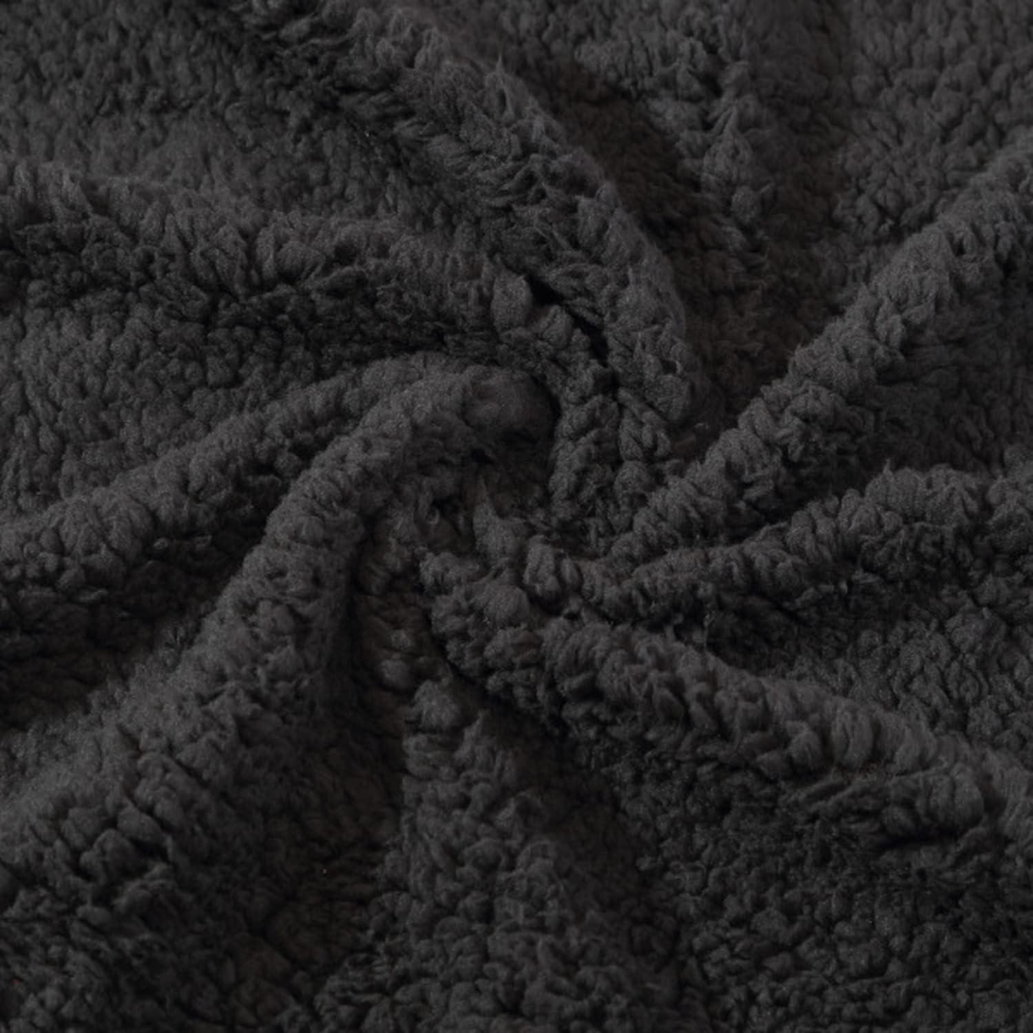 Eddie Bauer Eddie Bauer Printed Flannel/Sherpa Throw Blankets