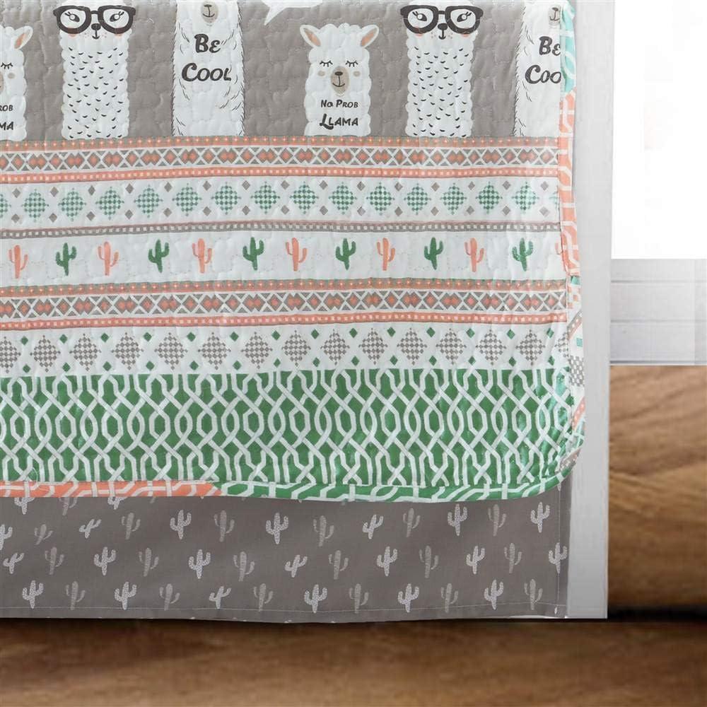 Llama Stripe 6 - Piece Quilt Set