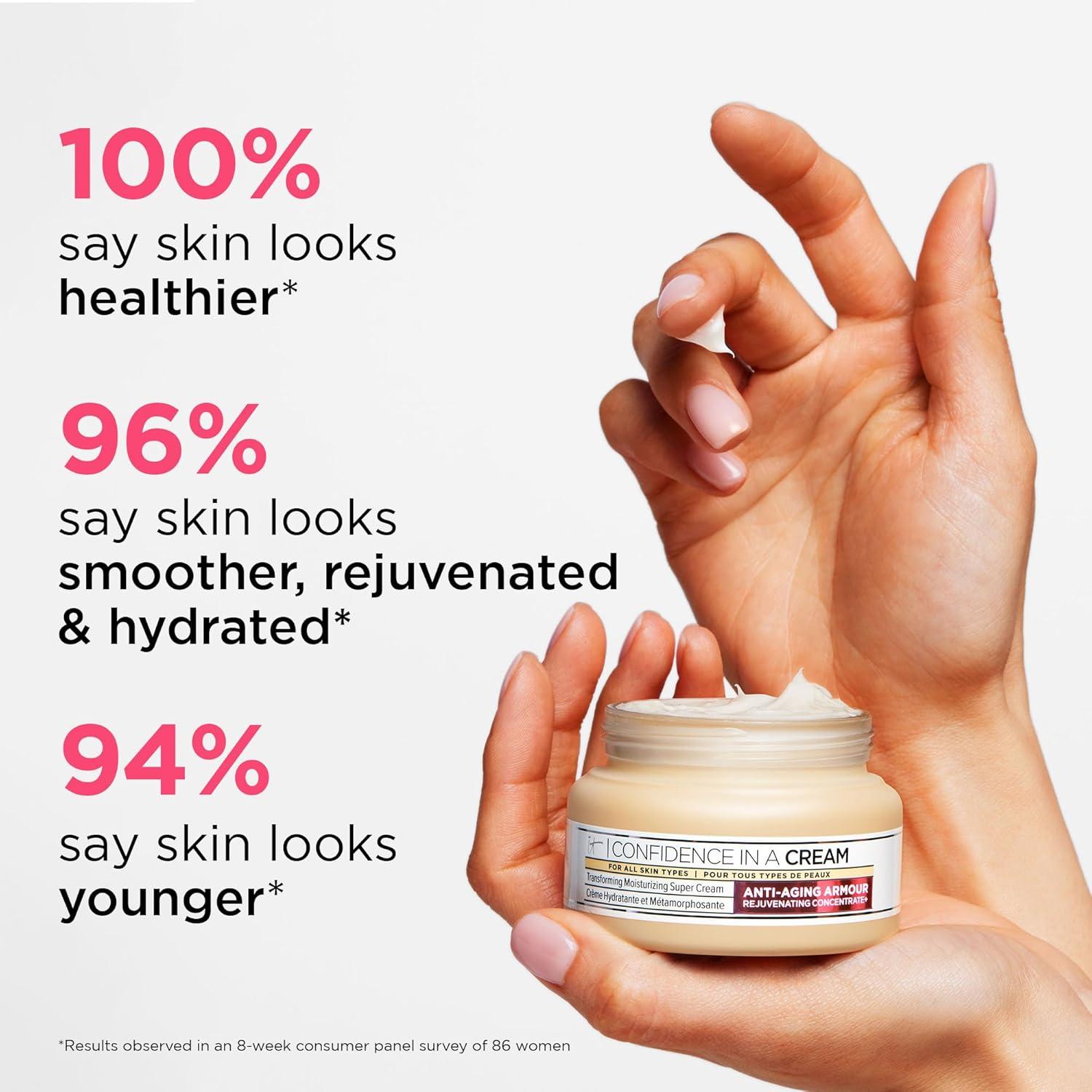 IT Cosmetics Confidence In A Cream Anti-Aging Face Moisturizer - 2oz - Ulta Beauty
