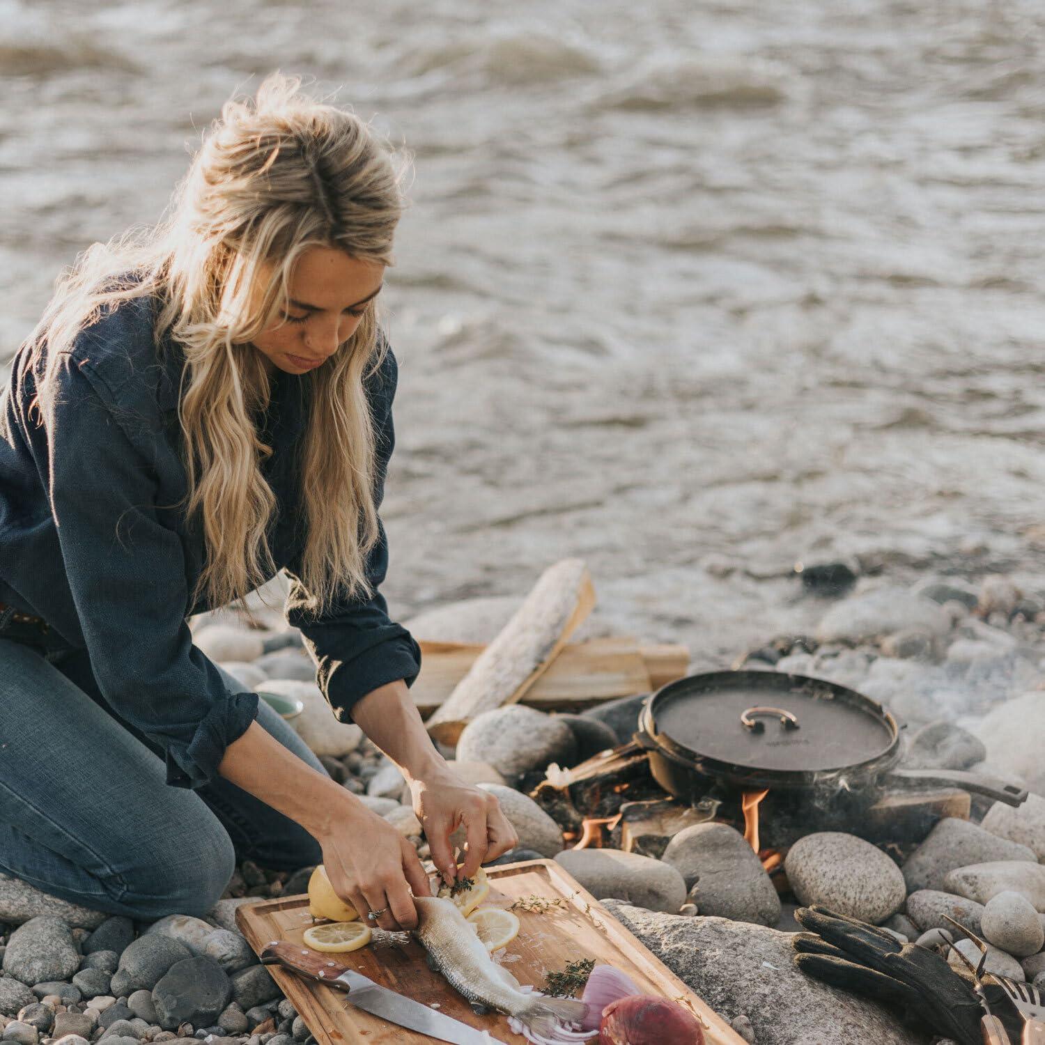 Barebones All-in-One Cast Iron Skillet, 12", 471 Ounces