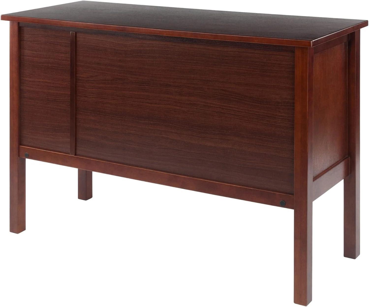 Emmett Writing Desk Walnut - Winsome