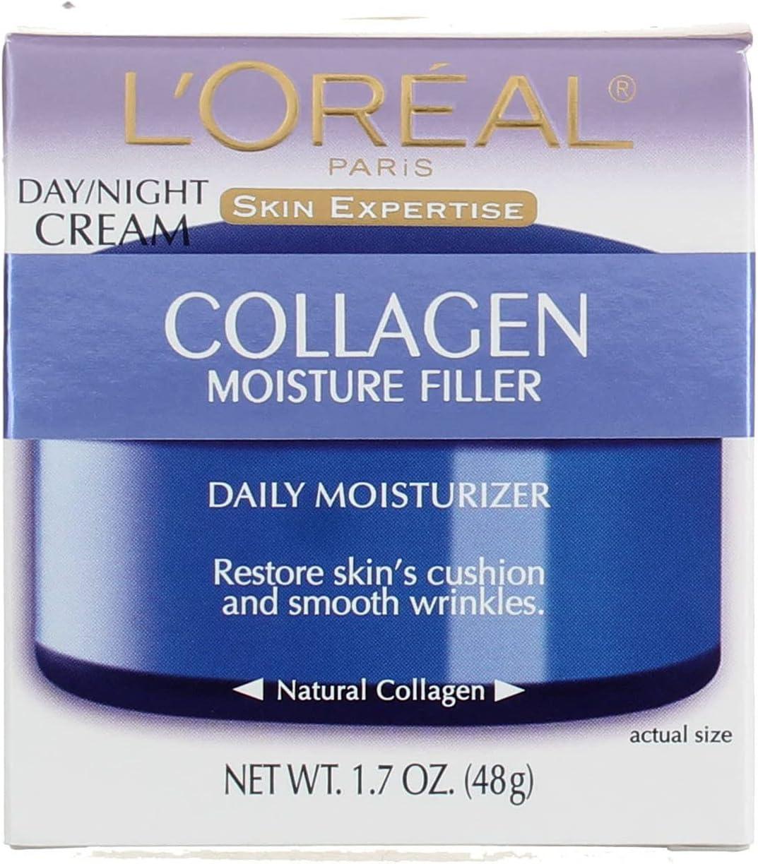 L'Oreal Paris Collagen Moisture Filler Anti-Aging Night Cream, 1.7 oz