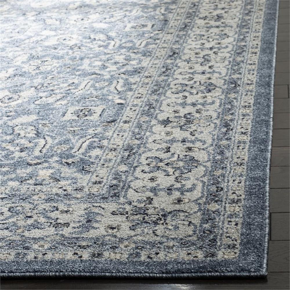 Charleston CHL412 Loomed Indoor Area Rug - Navy/Creme - 5'3"x7'6" - Safavieh