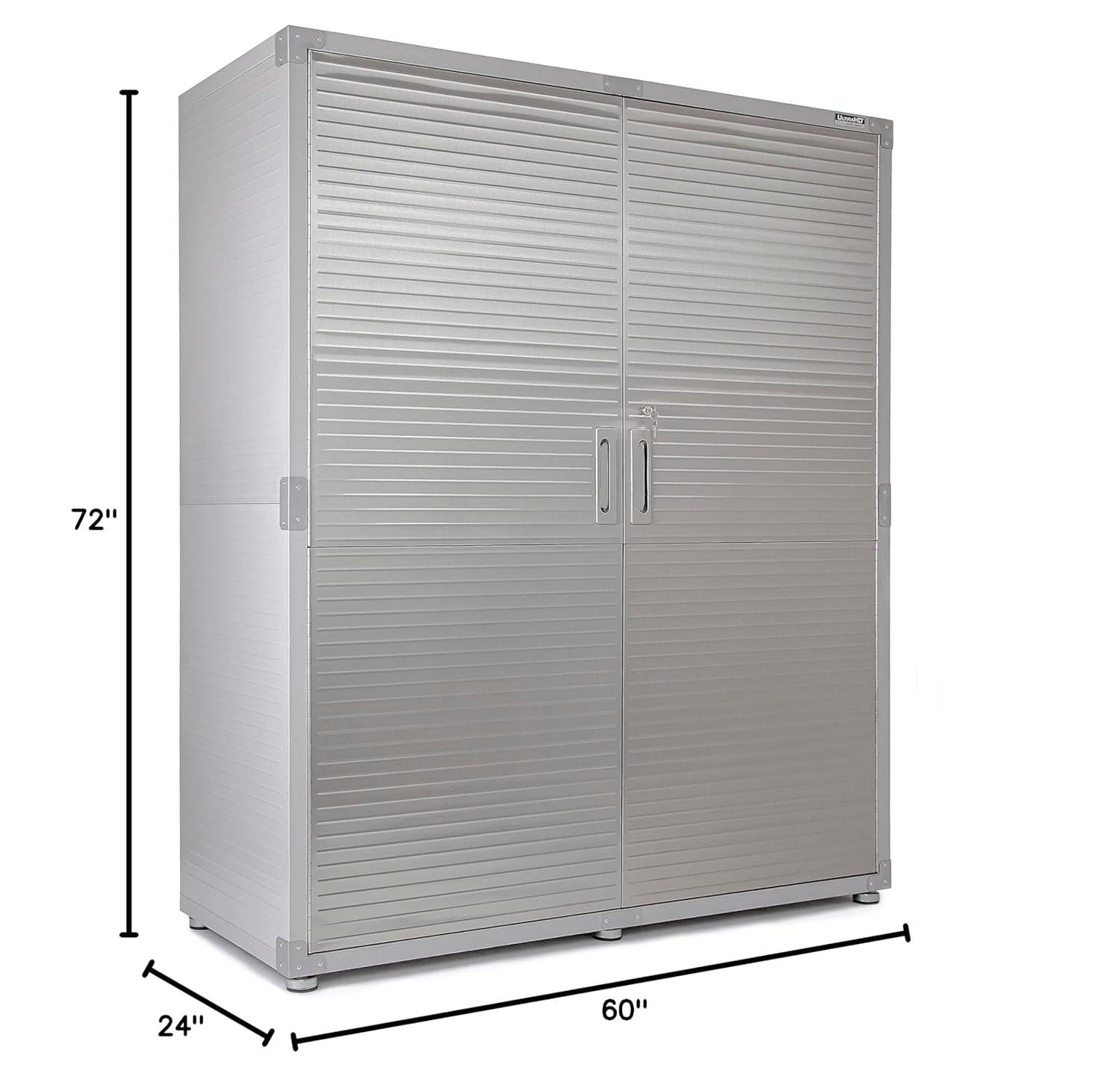 UltraHD® Seville Classics UltraHD Extra-Wide Storage Cabinet, 60" W x 24" D x 72" H