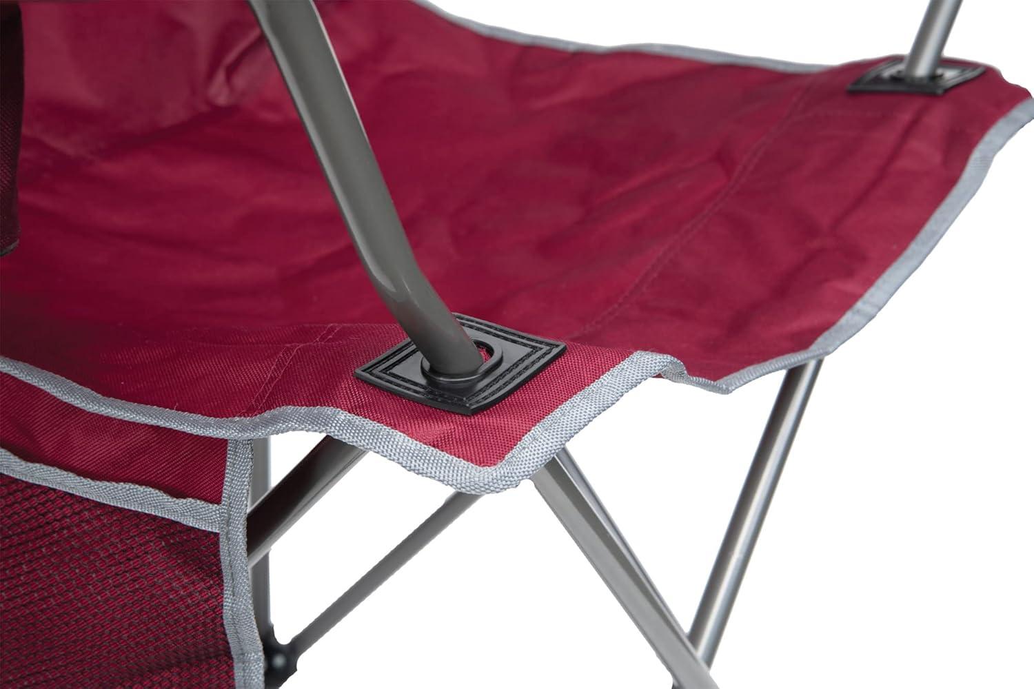 Quik Shade Max Shade High and Wide Folding Camp Tilt UV Sun Protection Canopy Chair