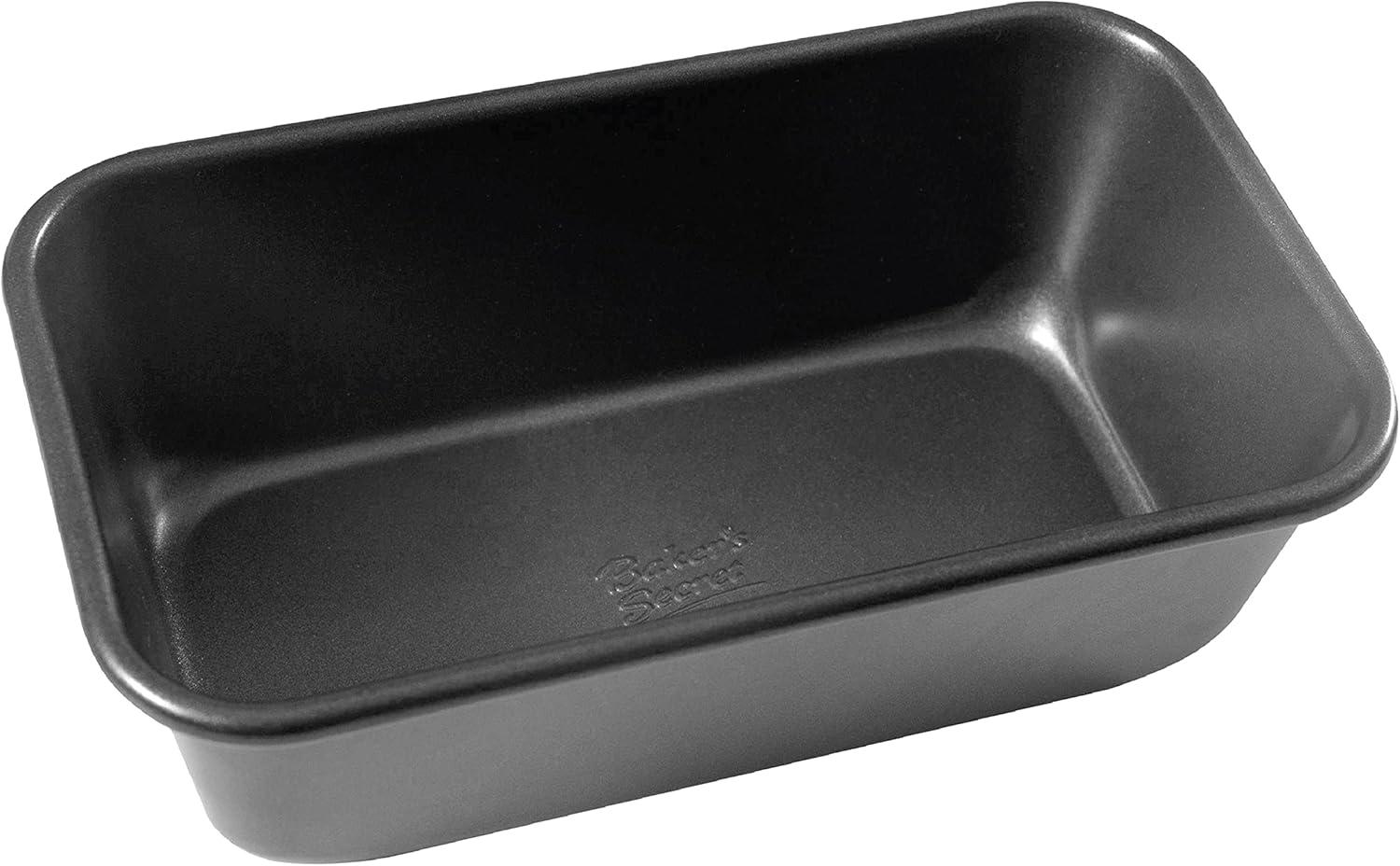 Baker's Secret Nonstick Loaf Pan for Baking Bread 9" x 6", 0.9mm Thick Carbon Steel Meatloaf Bread Pan 2 Layers Food-Grade Coating, Non-stick Meatloaf Bread Loaf Pan - Advanced Collection