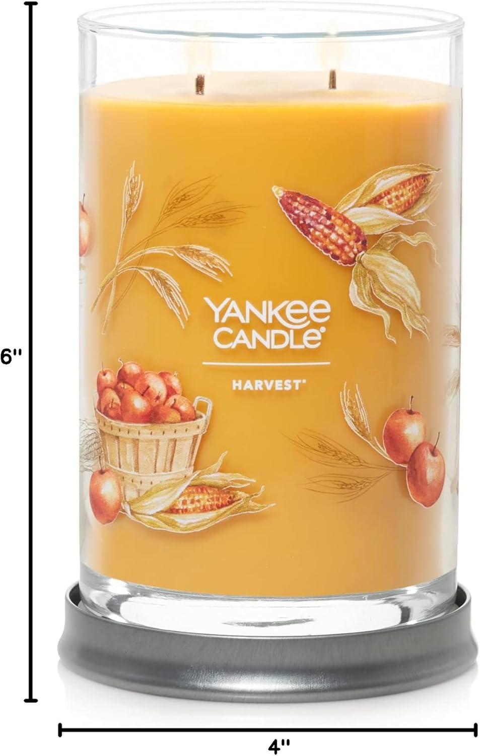 Harvest Scented 20 oz. Soy Large Tumbler Candle