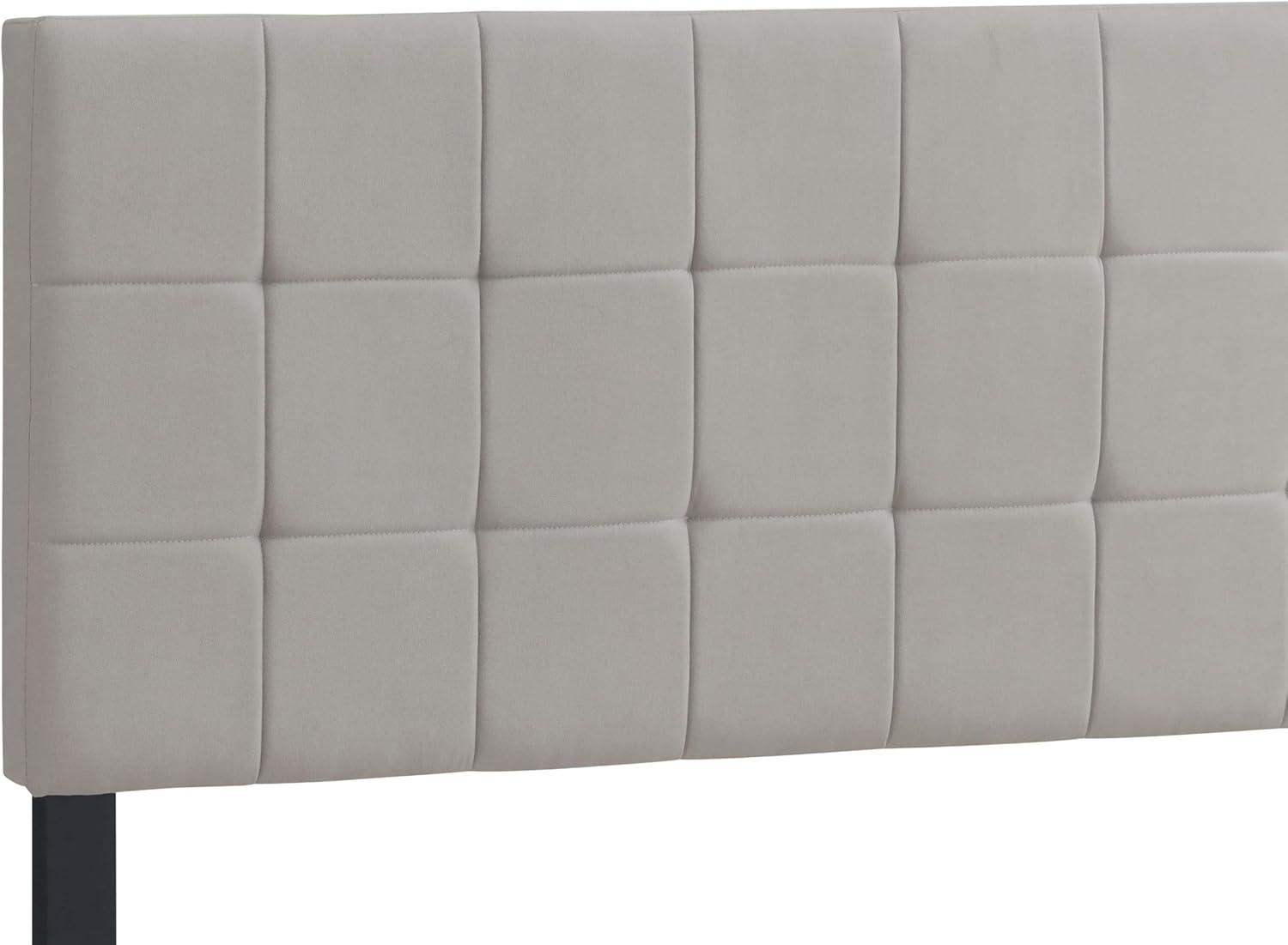 Fairfield Queen Upholstered Panel Bed Beige