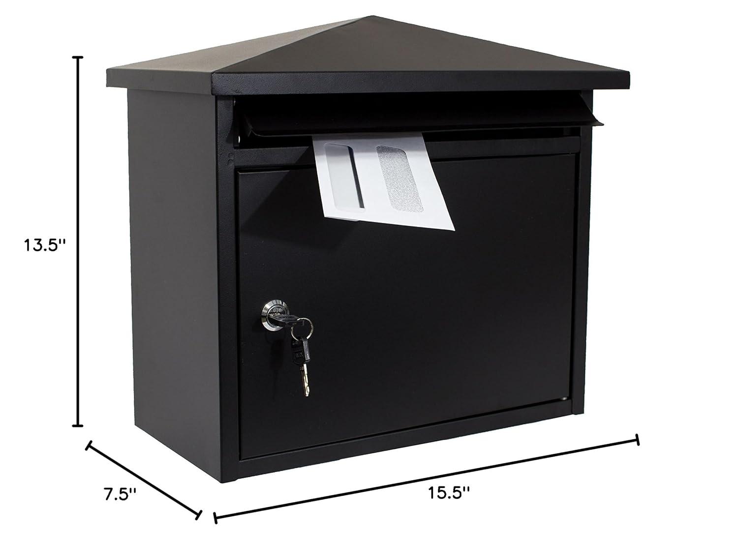 Qualarc Winfield Locking Wall Mounted Mailbox