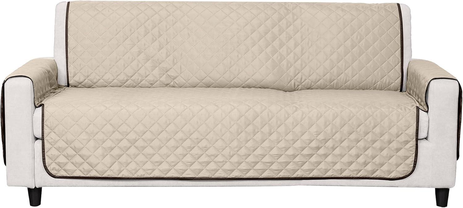 FurHaven Reversible Water-Resistant Small Sofa Loveseat Cover Furniture Protector