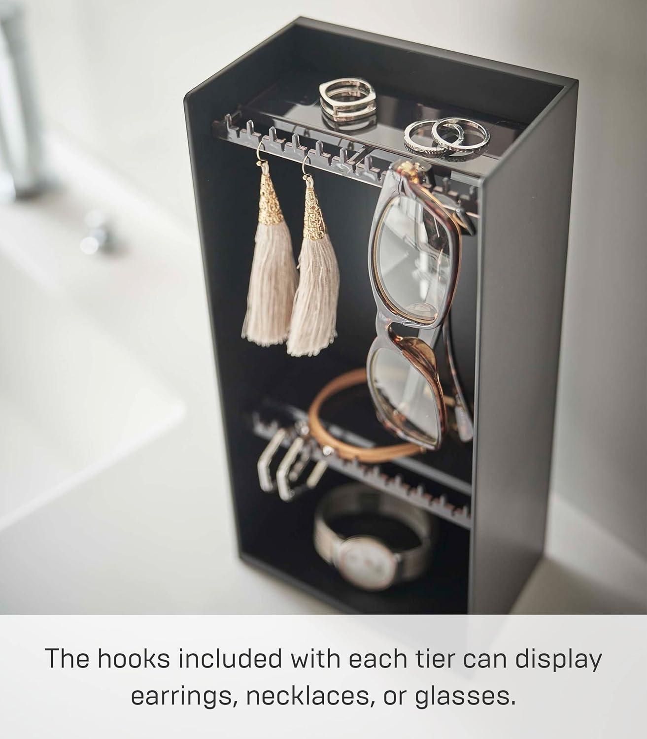 Yamazaki Home Tower Makeup Jewelry Stand