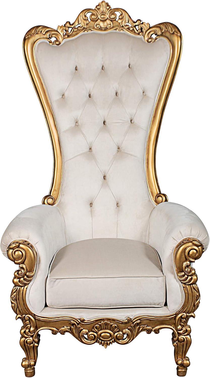 Design Toscano Contessa Baroque Wingback Chair