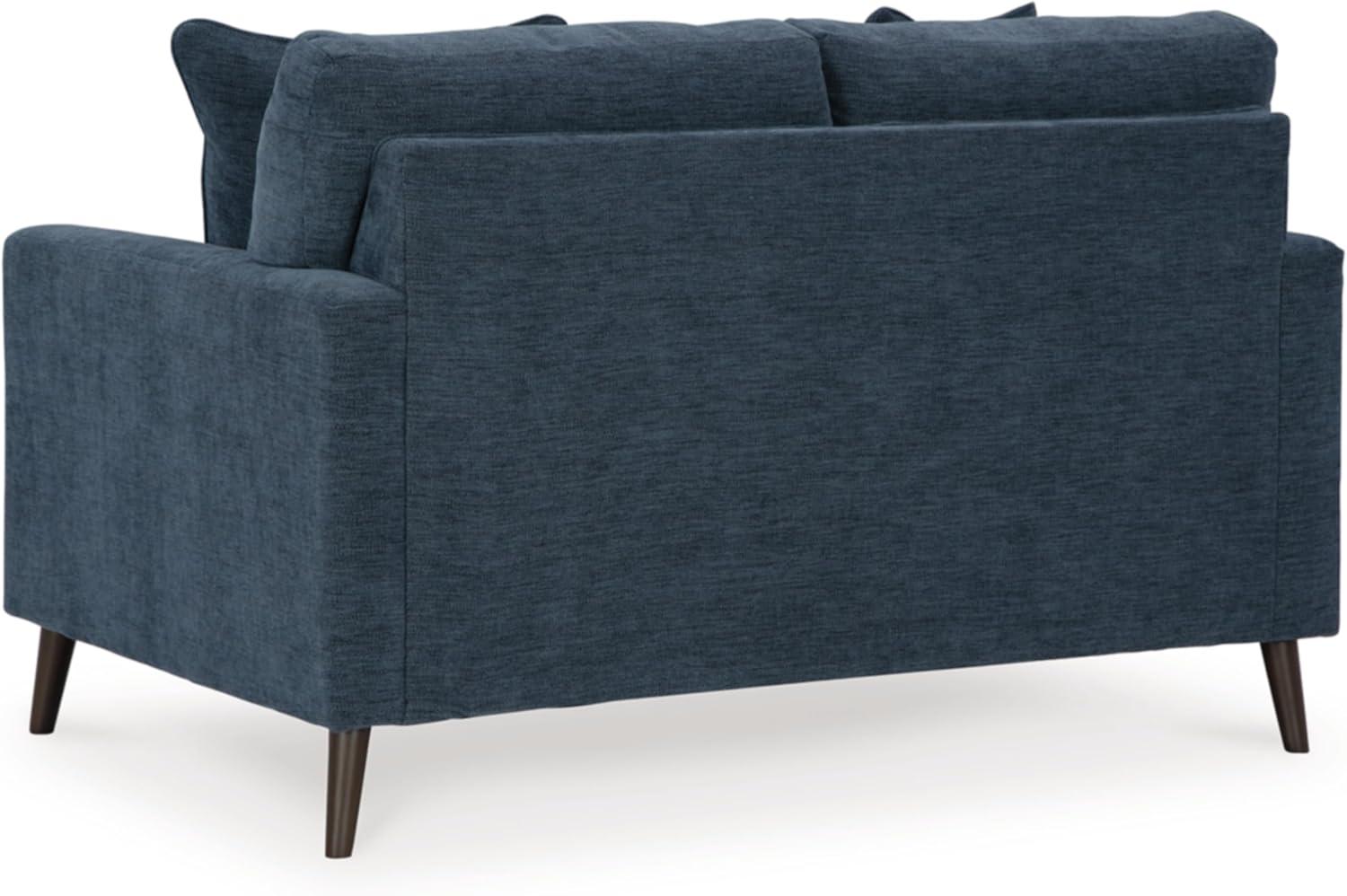 Ashley Furniture Bixler Navy Loveseat