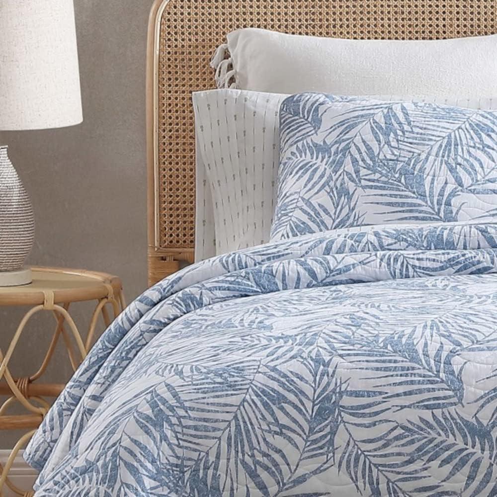 Tommy Bahama Palmday Cotton Reversible Quilt Set