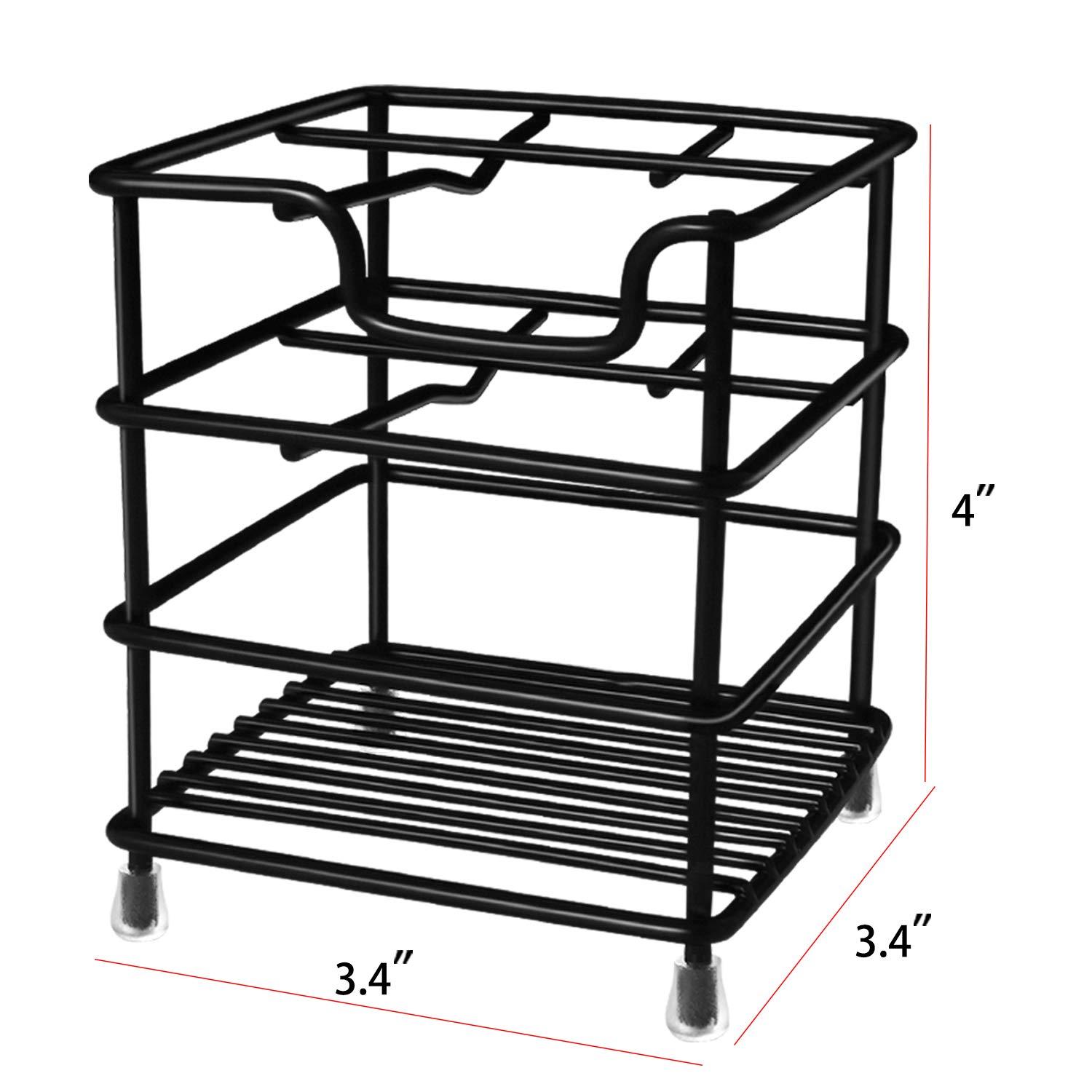 HYRIXDIRECT Toothbrush Holders for Bathrooms Stainless Steel Rustproof Toothbrush and Toothpaste Holder Organizer Tooth Brush Storage Stand
