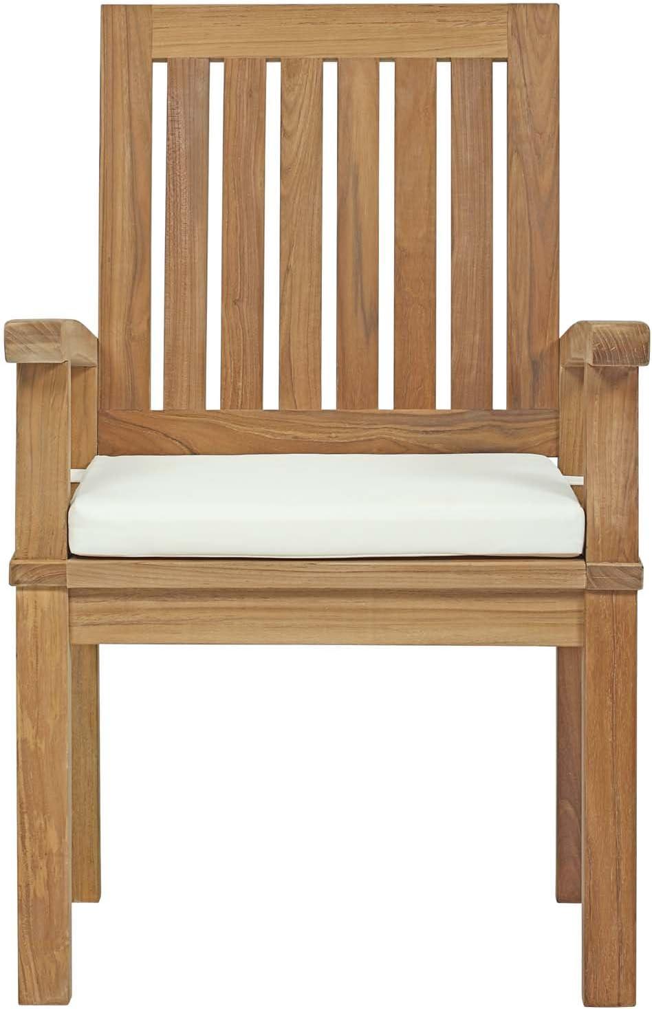 Modway Marina Outdoor Patio Teak Dining Chair